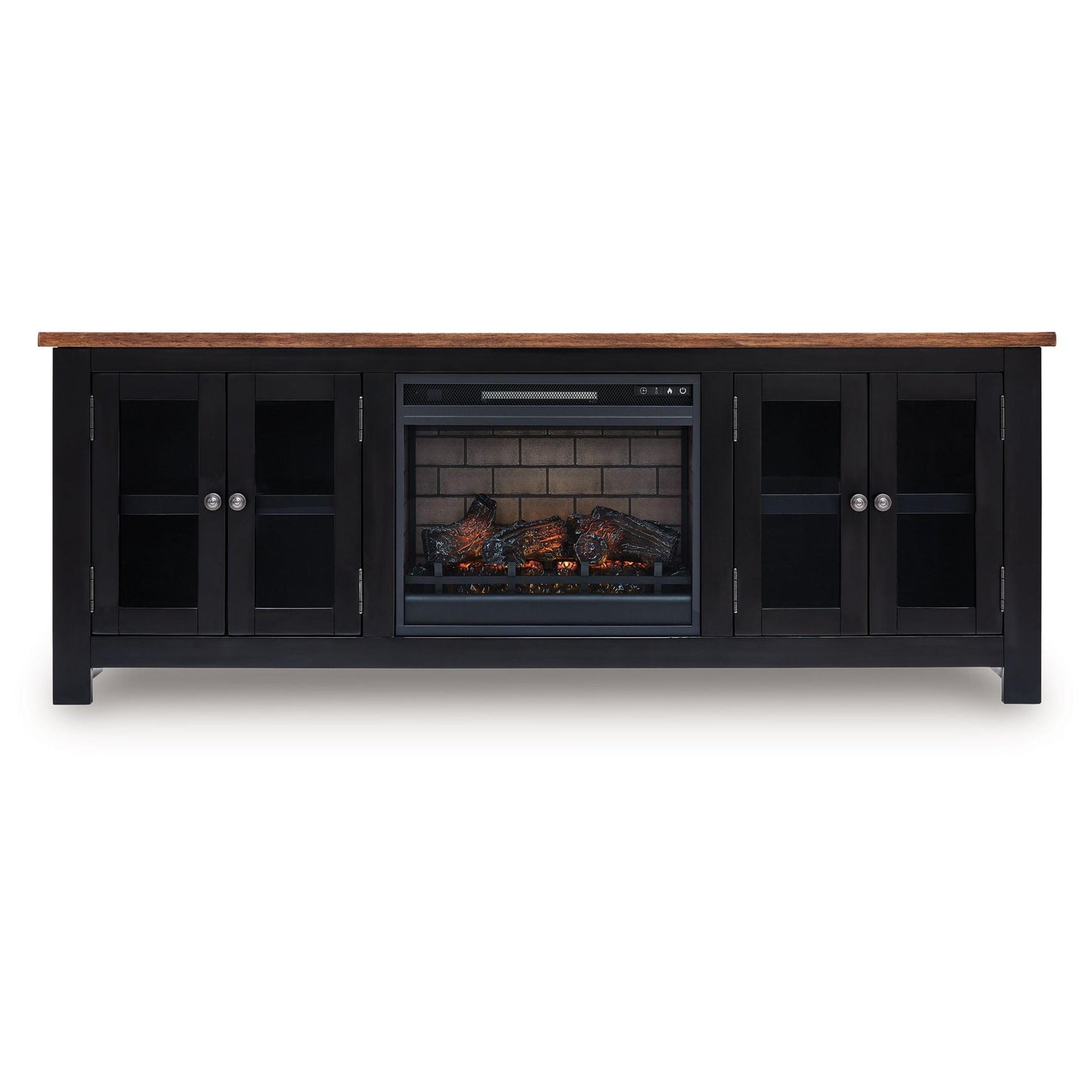 Wildenauer - 76" TV Stand With Electric Fireplace