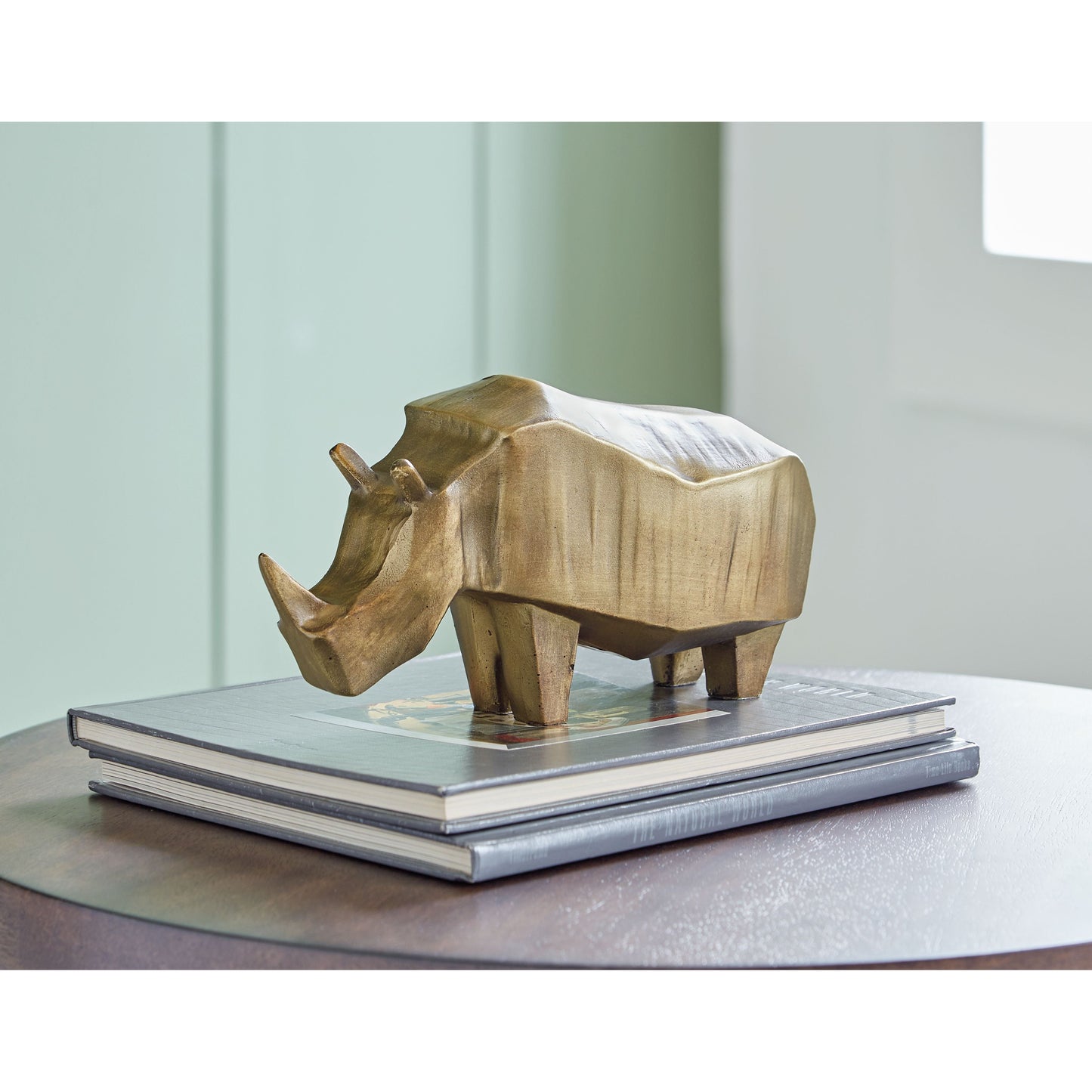 Gentwell - Antique Gold Finish - Sculpture