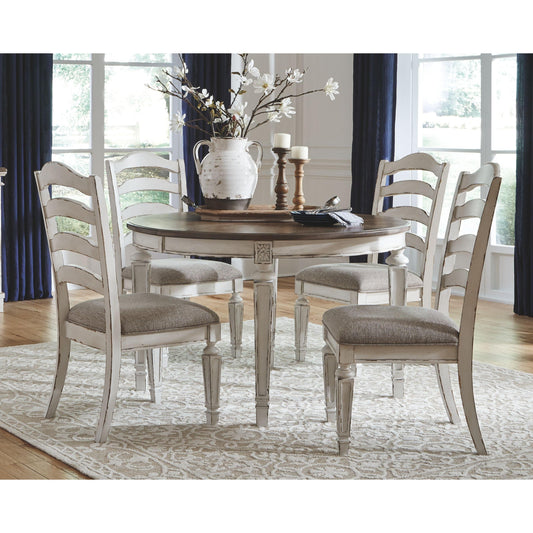 Realyn - Oval Dining Table Set