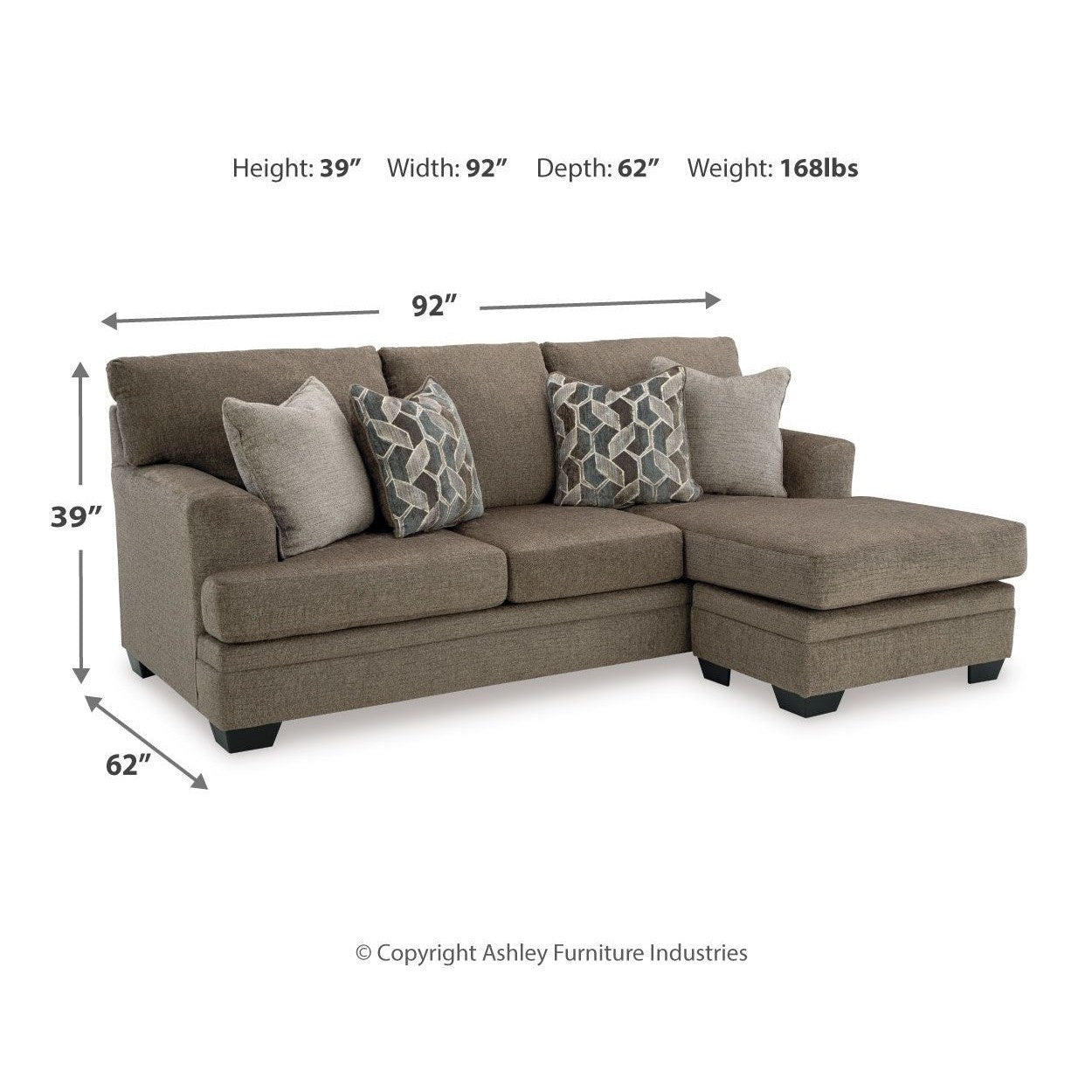 Stonemeade - Sofa Chaise