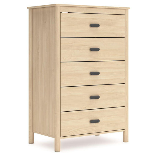 Cabinella - Tan - Five Drawer Chest