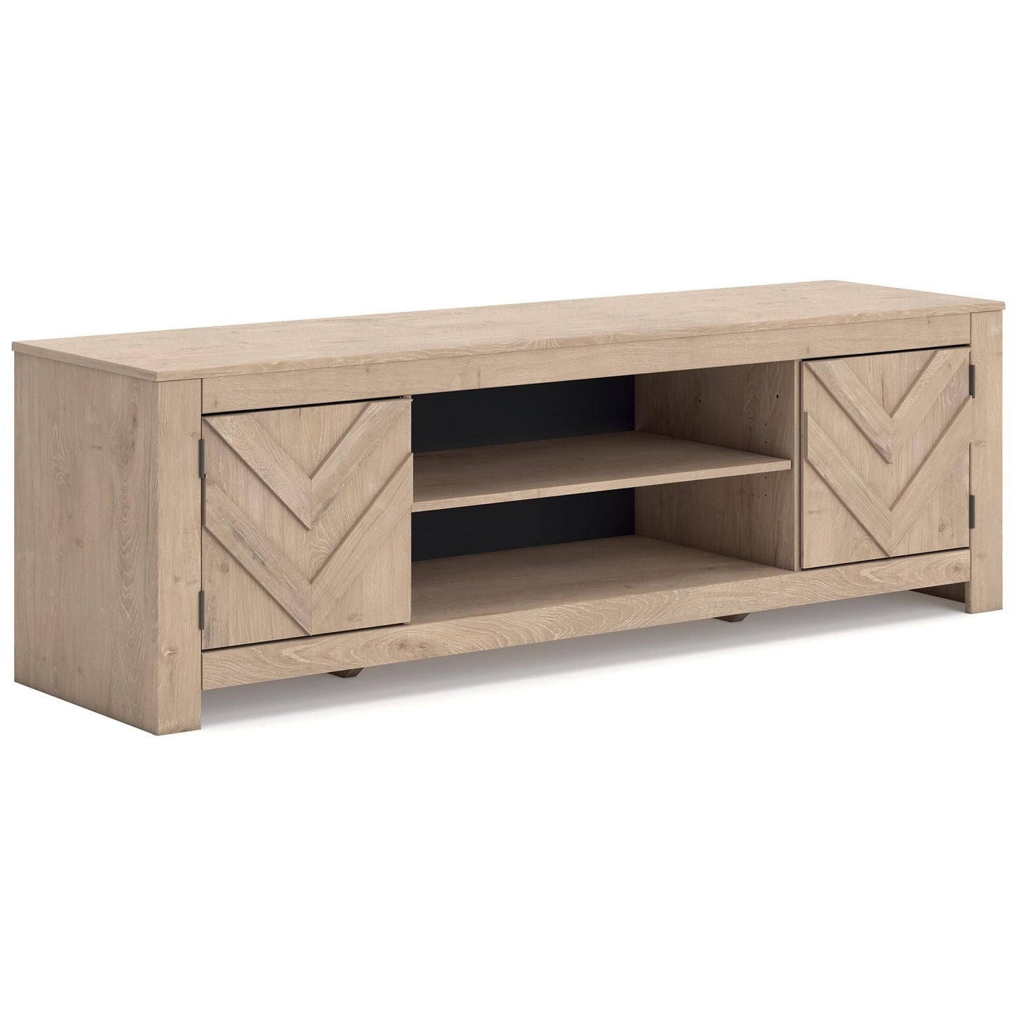 Cayboni - LG TV Stand With Fireplace Option