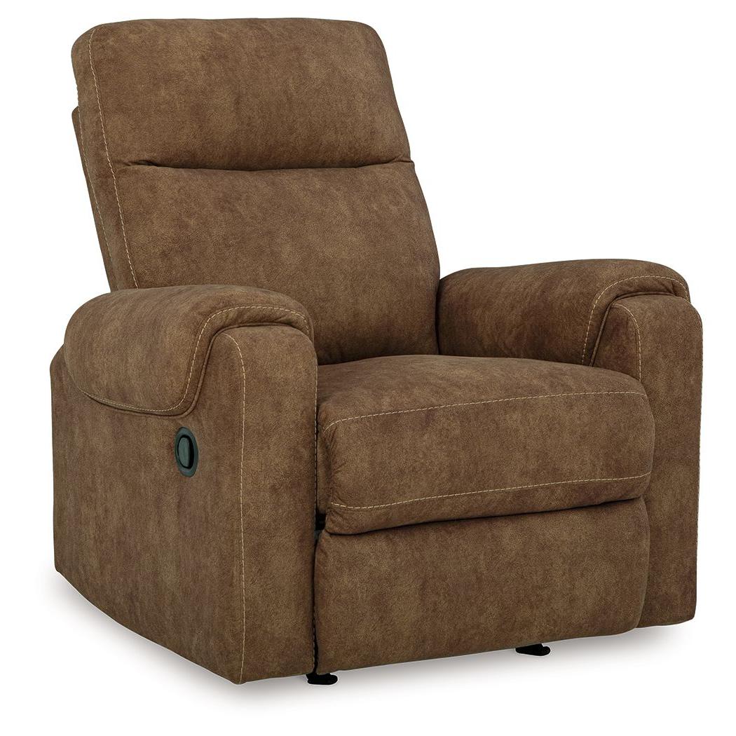 Edenwold - Brindle - Rocker Recliner - Faux Leather