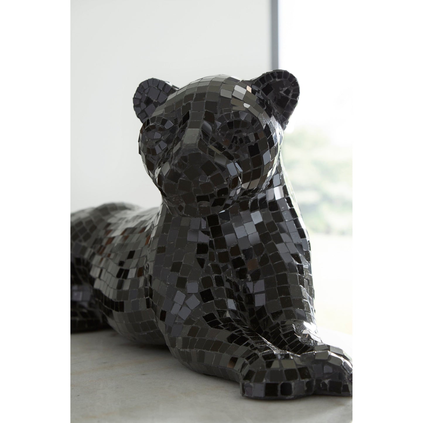DRICE PANTHER SCULPTURE - BLACK