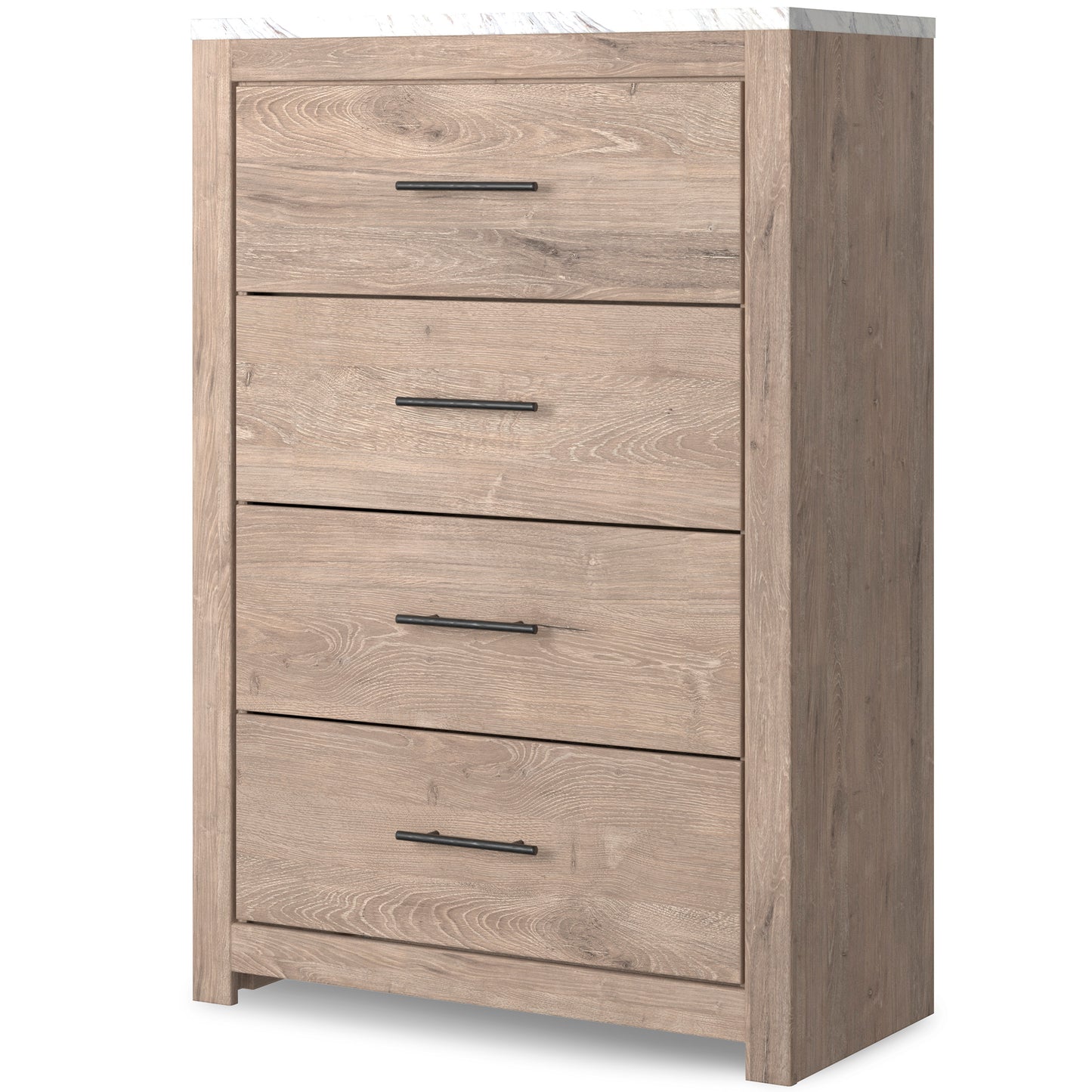 SENNIBERG CHEST - LIGHT BROWN/ WHITE