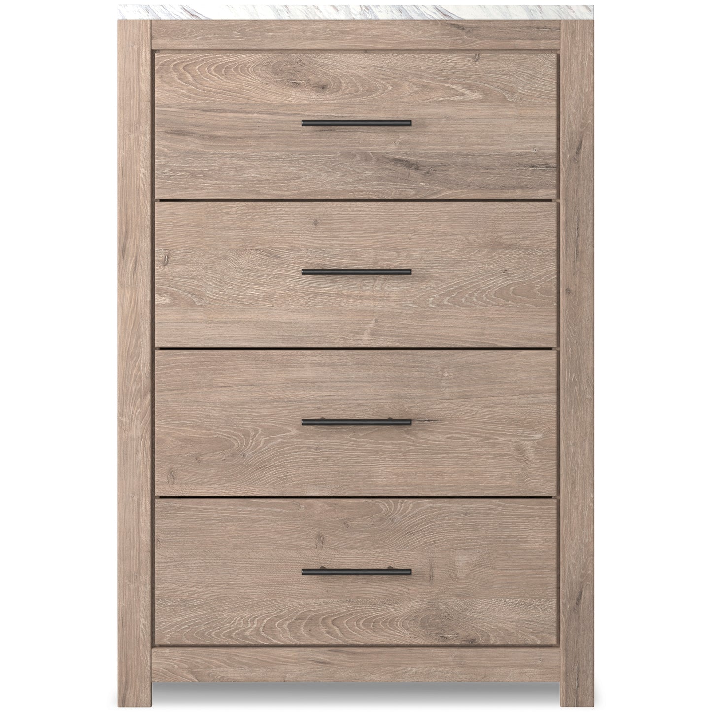 SENNIBERG CHEST - LIGHT BROWN/ WHITE