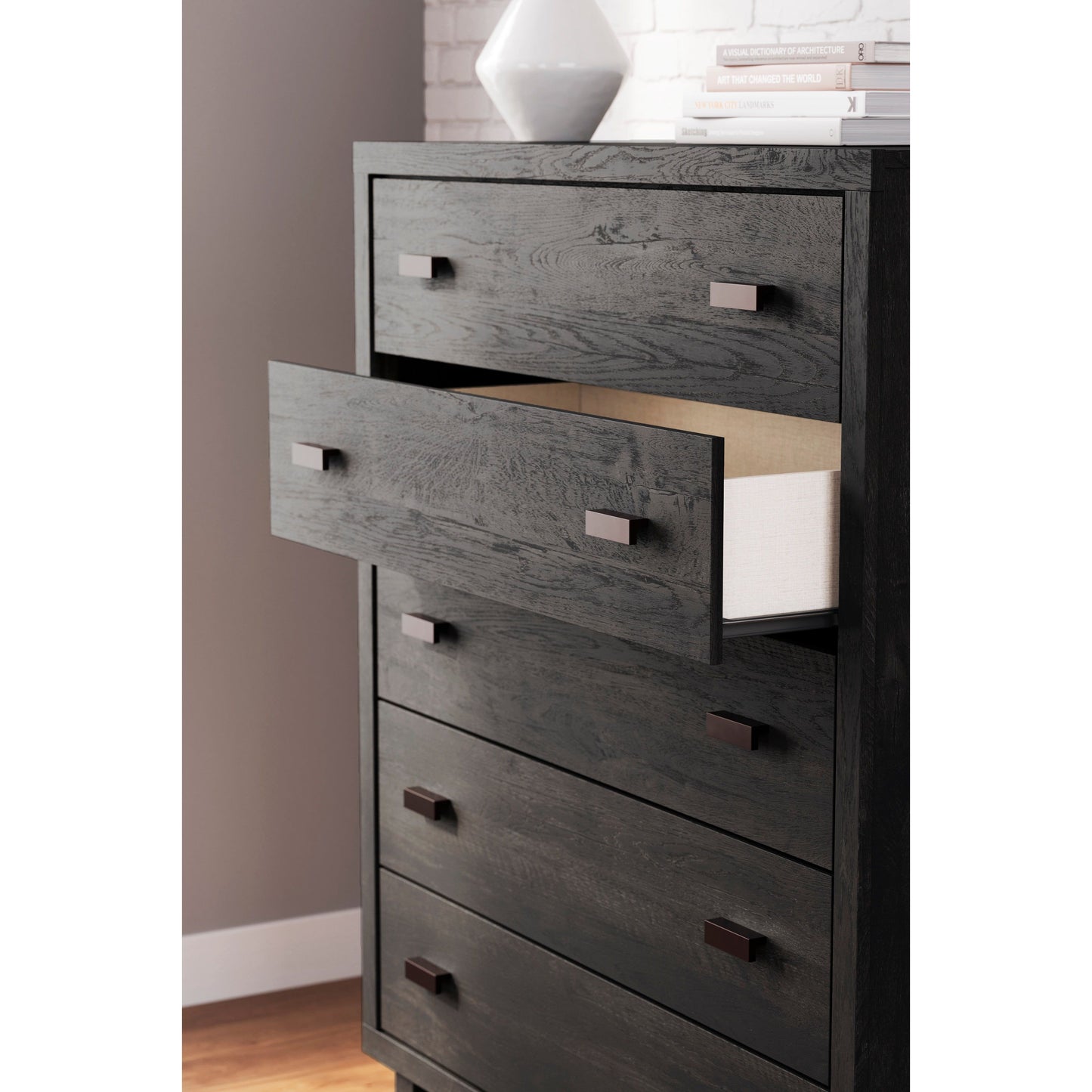 TORRETO CHEST - CHARCOAL