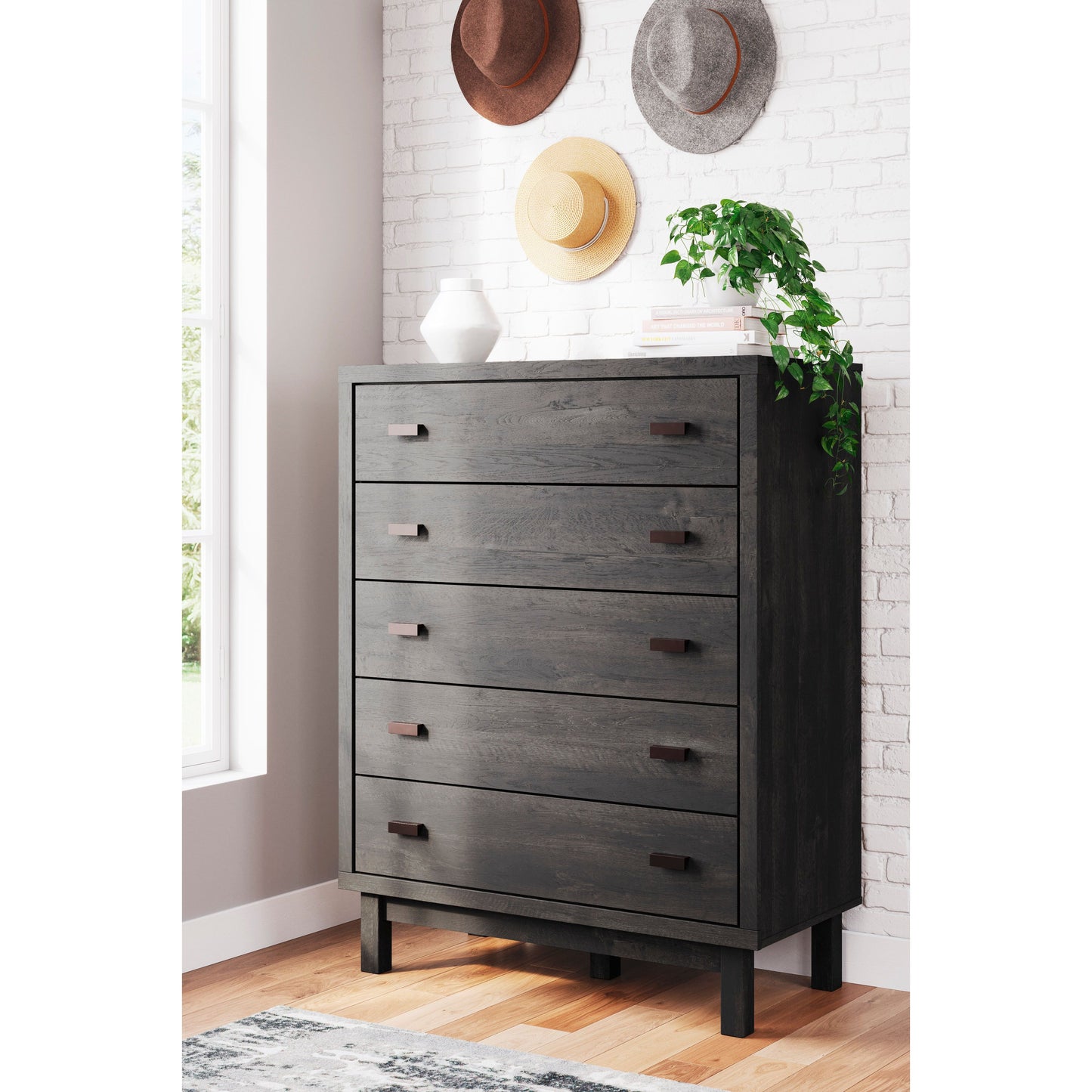 TORRETO CHEST - CHARCOAL