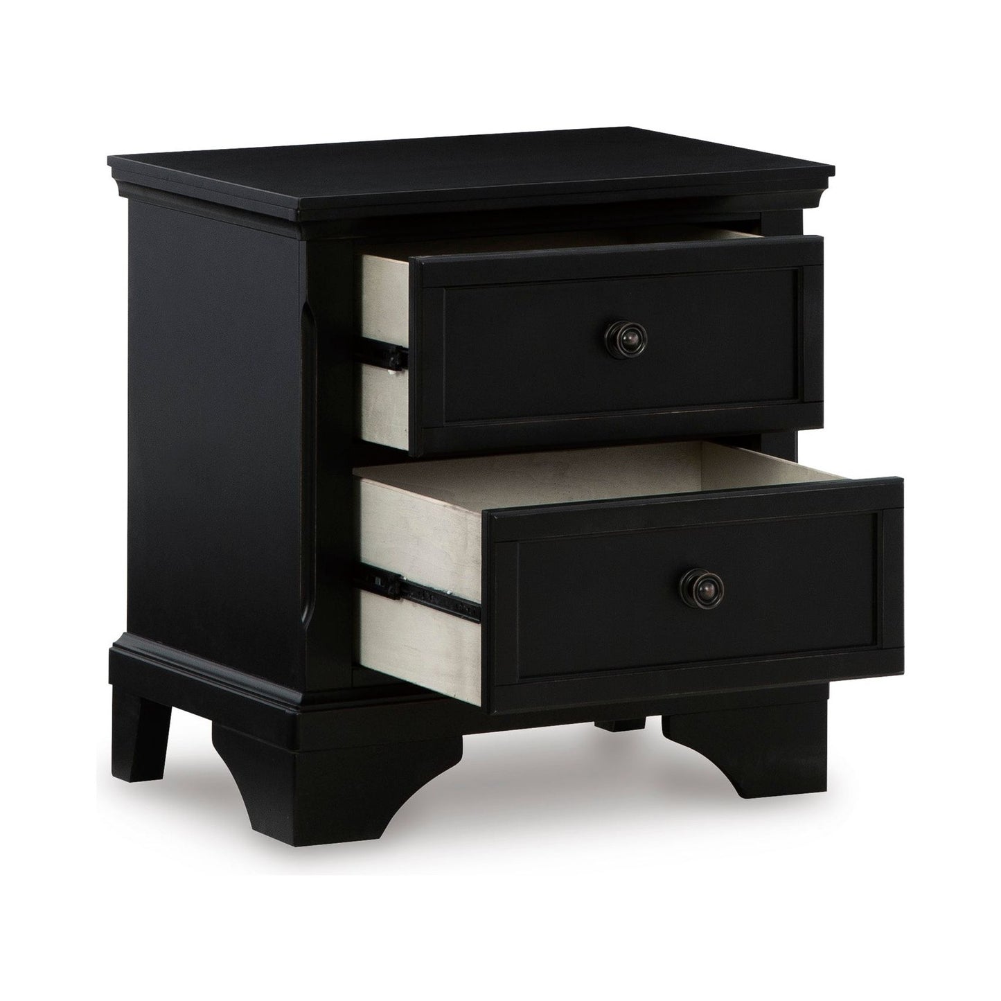 CHYLANTA NIGHTSTAND - BLACK