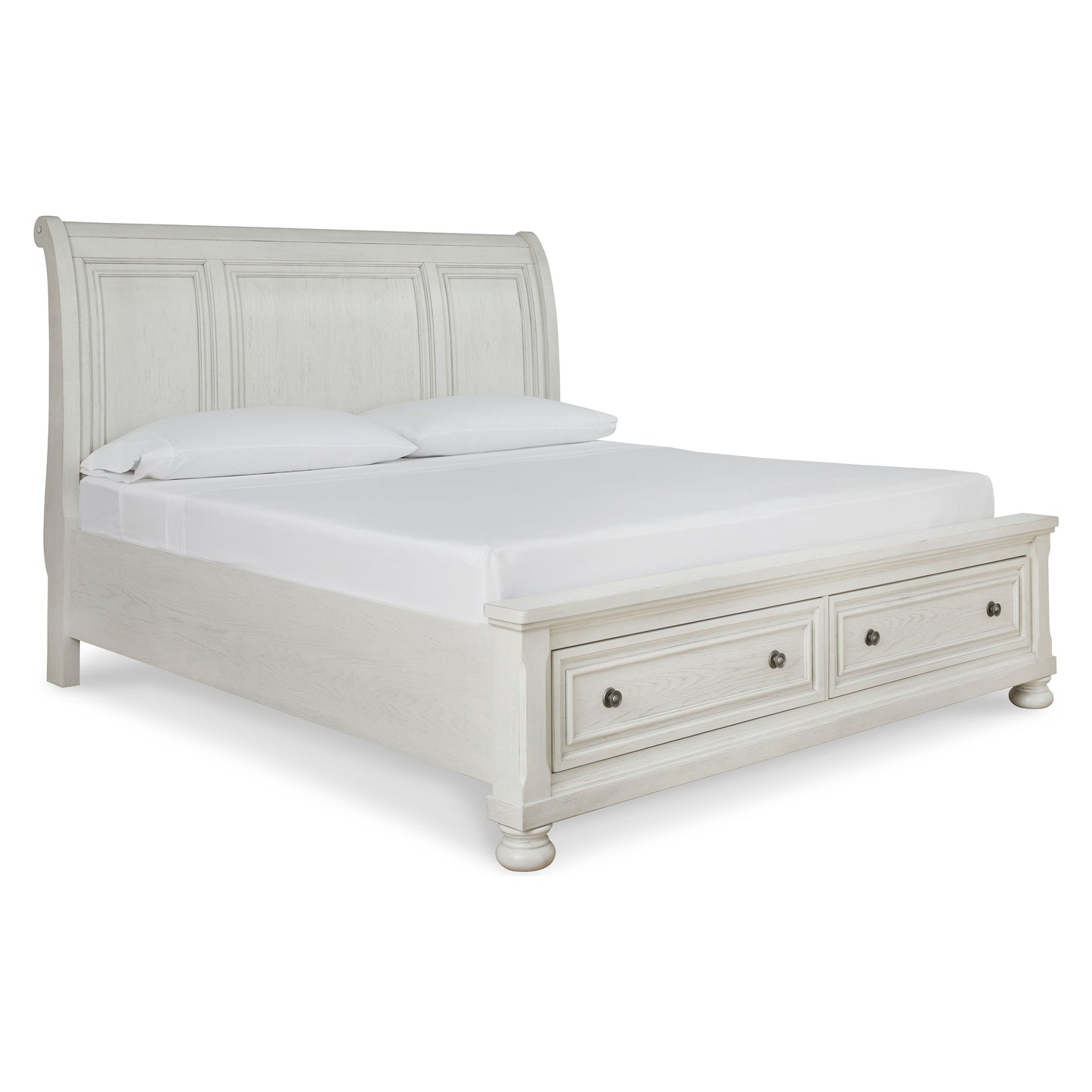 ROBBINSDALE STORAGE BED - ANTIQUE WHITE