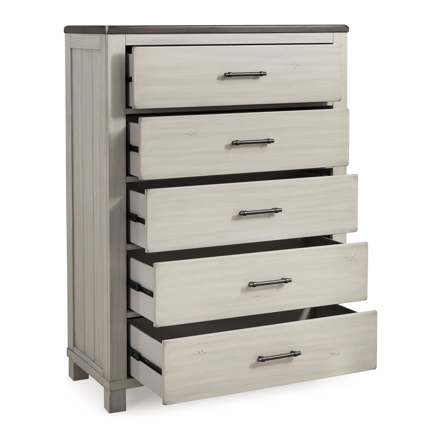 DARBORN CHEST - GRAY / BROWN