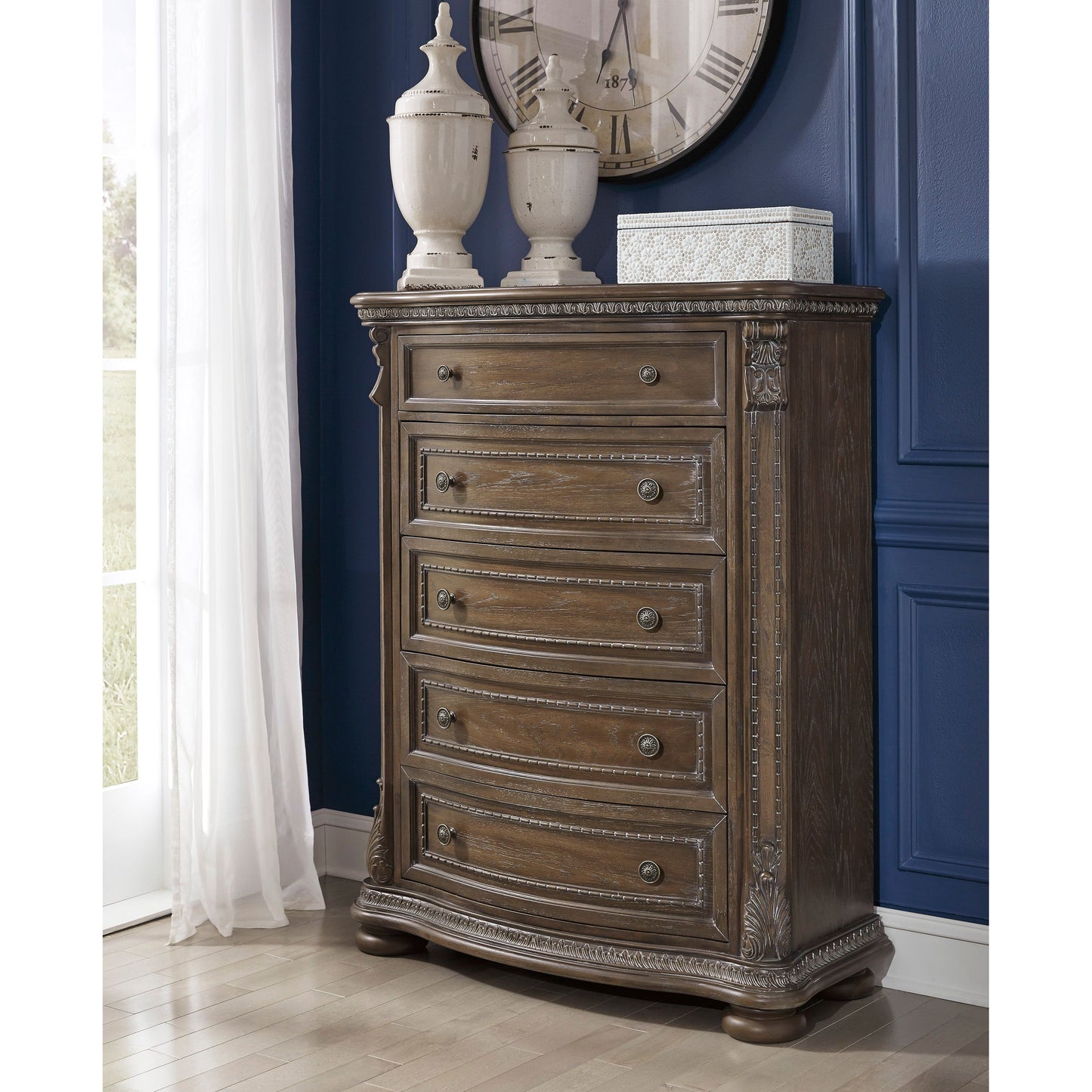 CHARMOND CHEST - BROWN