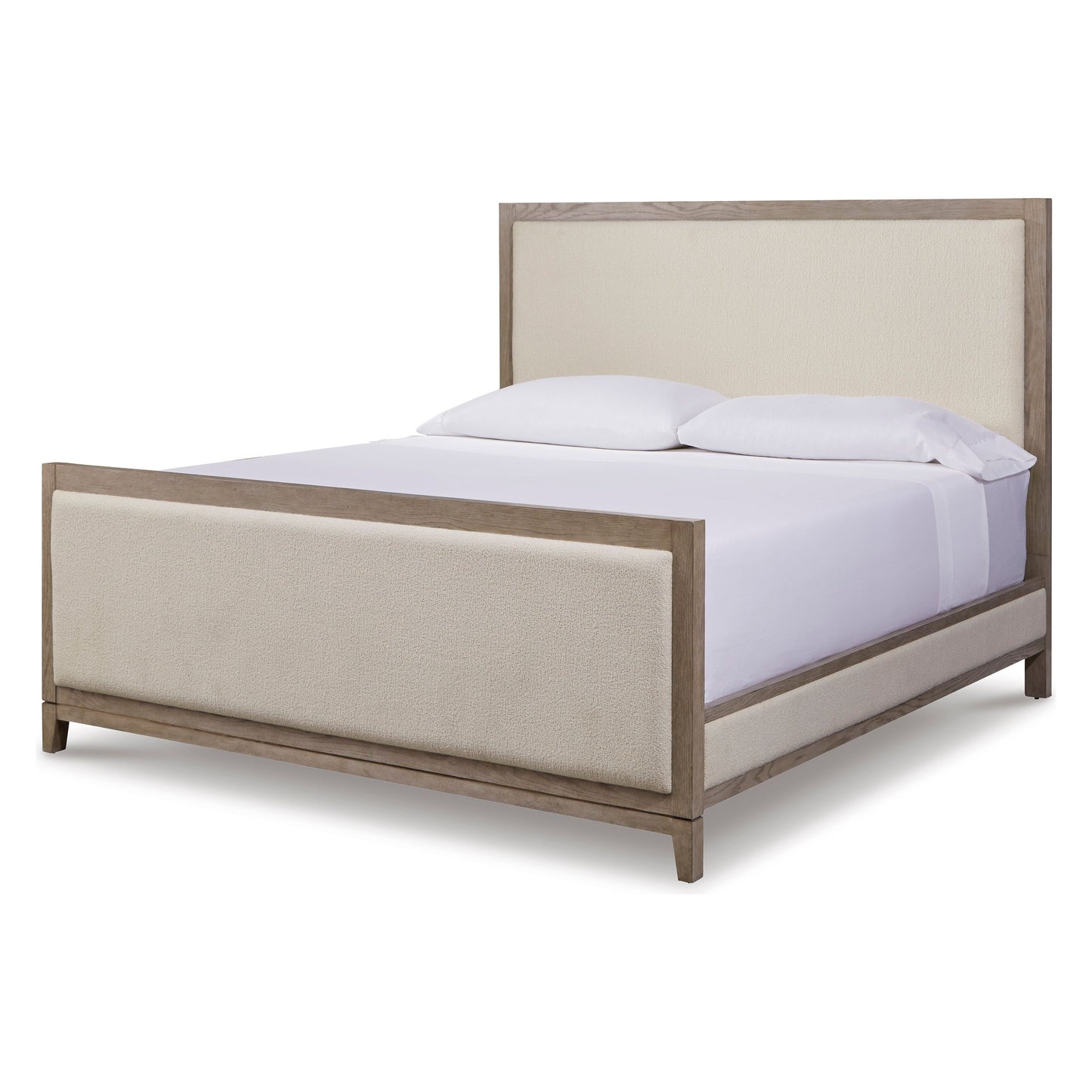 CHRESTNER UPHOLSTERED BED - GRAY