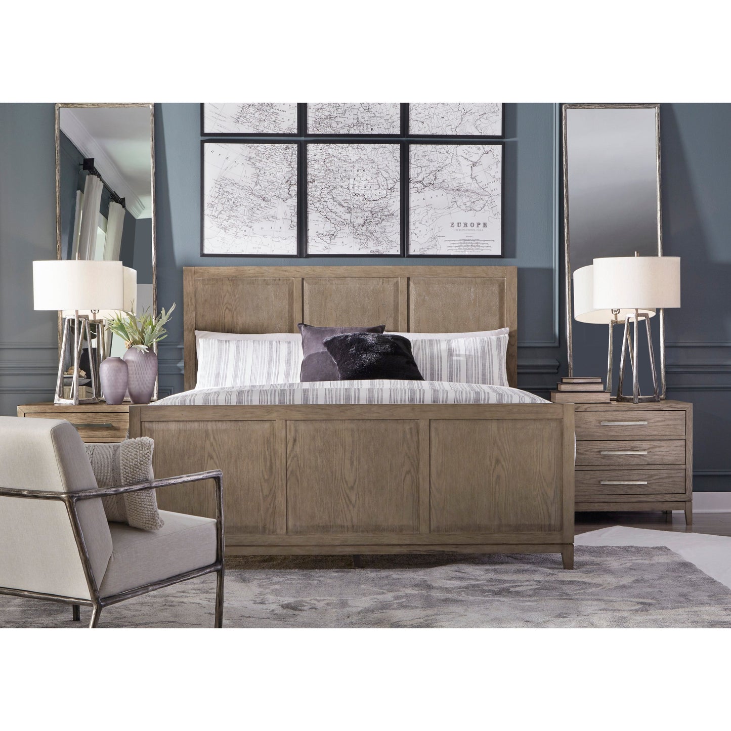 CHRESTNER NIGHTSTAND - GRAY