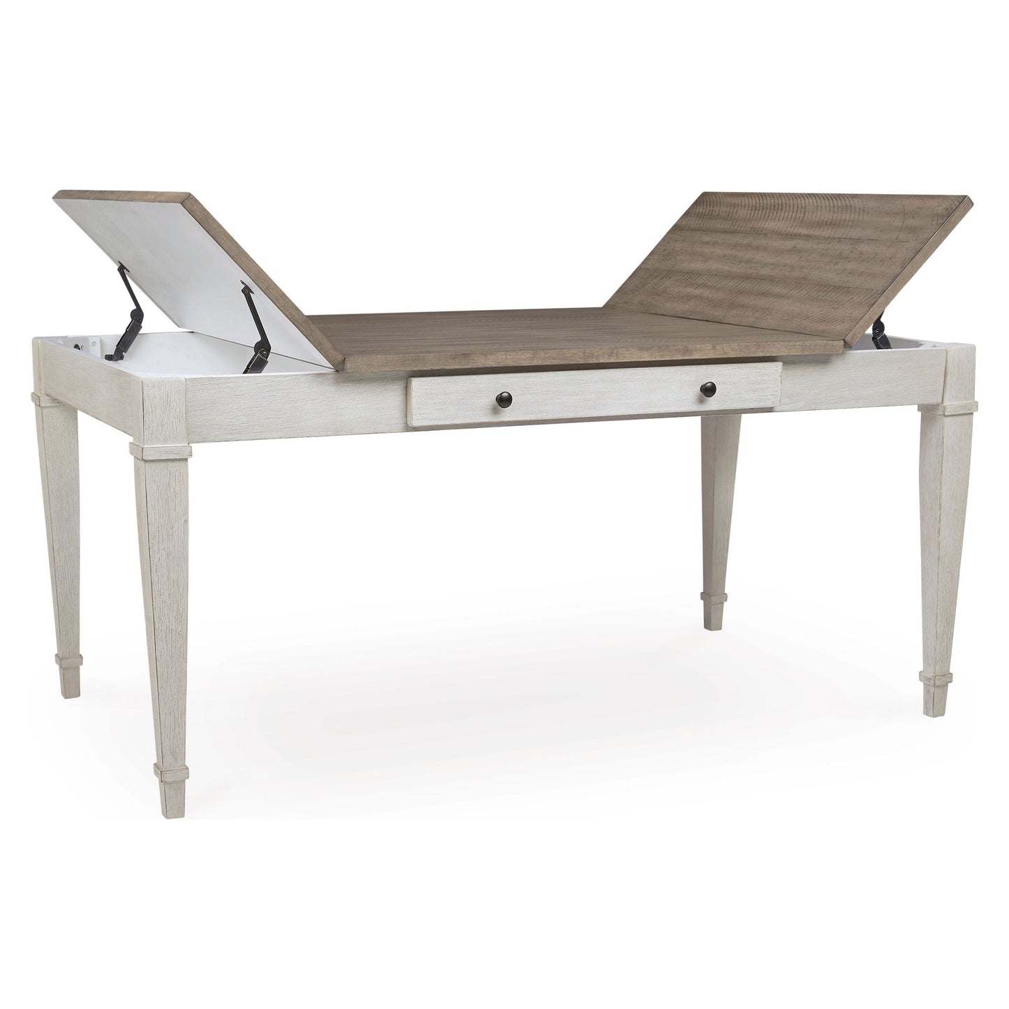 SKEMPTON DINING SET - 6 CHAIRS , TABLE , BENCH