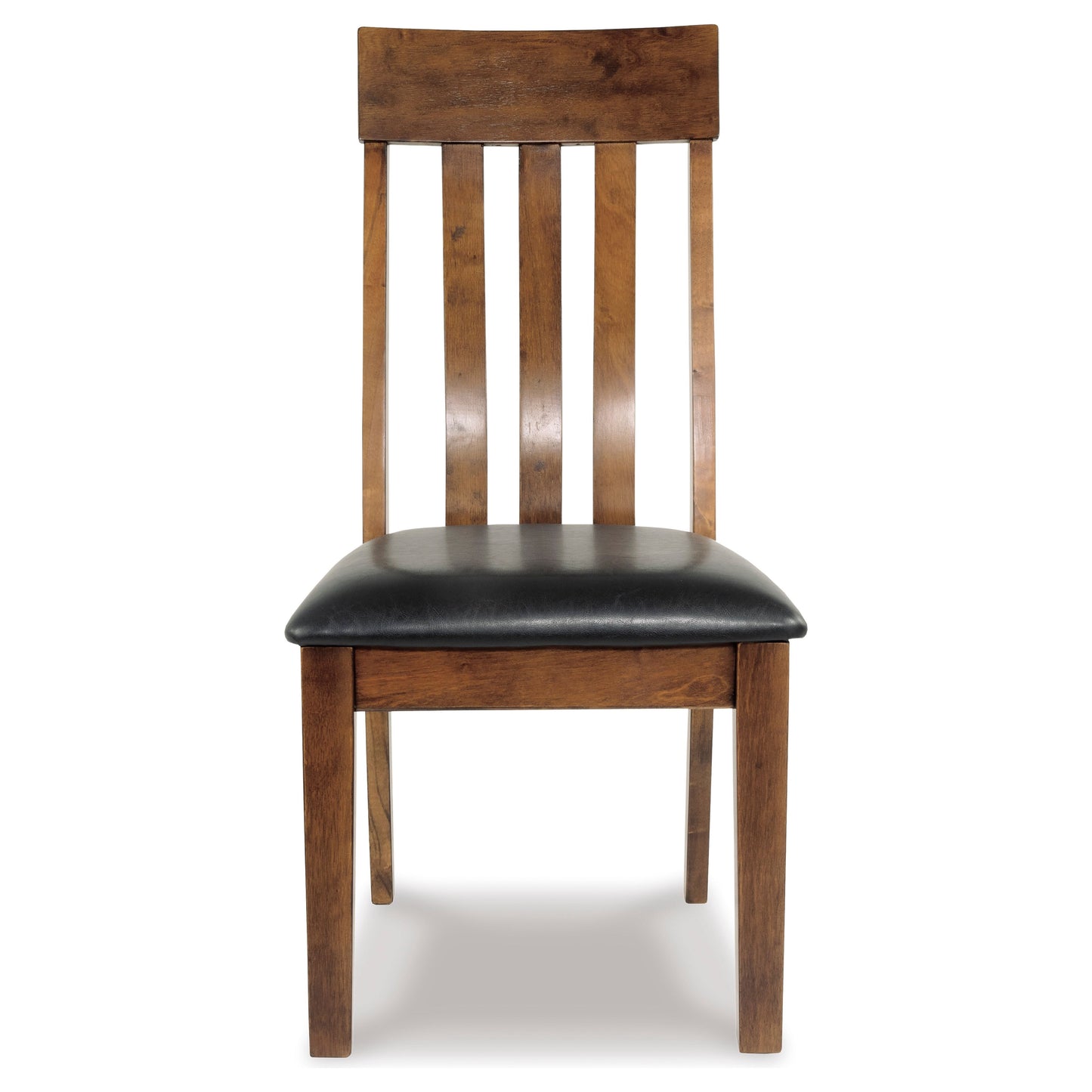 RALENE DINING CHAIR - MEDIUM BROWN