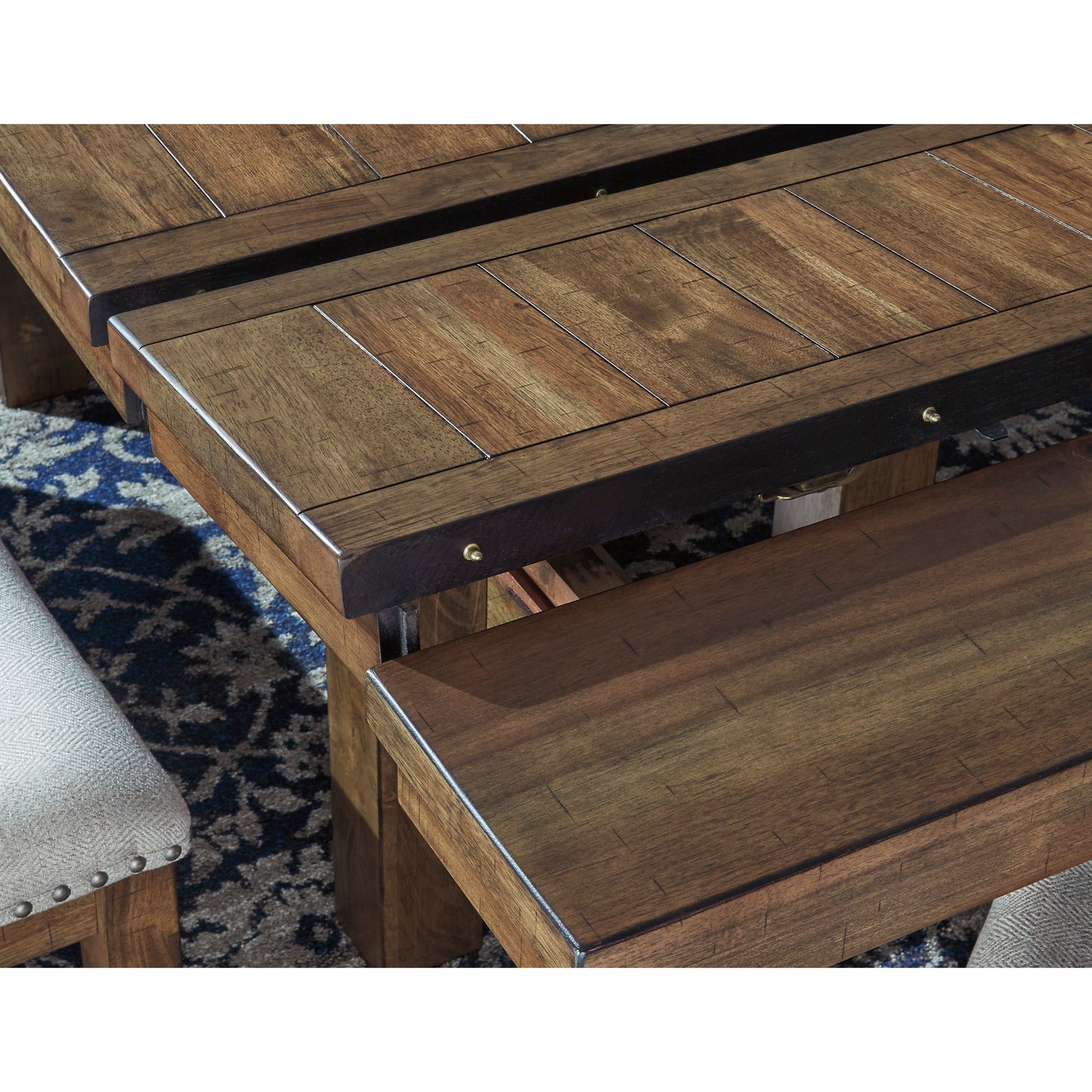 MORIVILLE COUNTER DINING TABLE- GRAYISH BROWN
