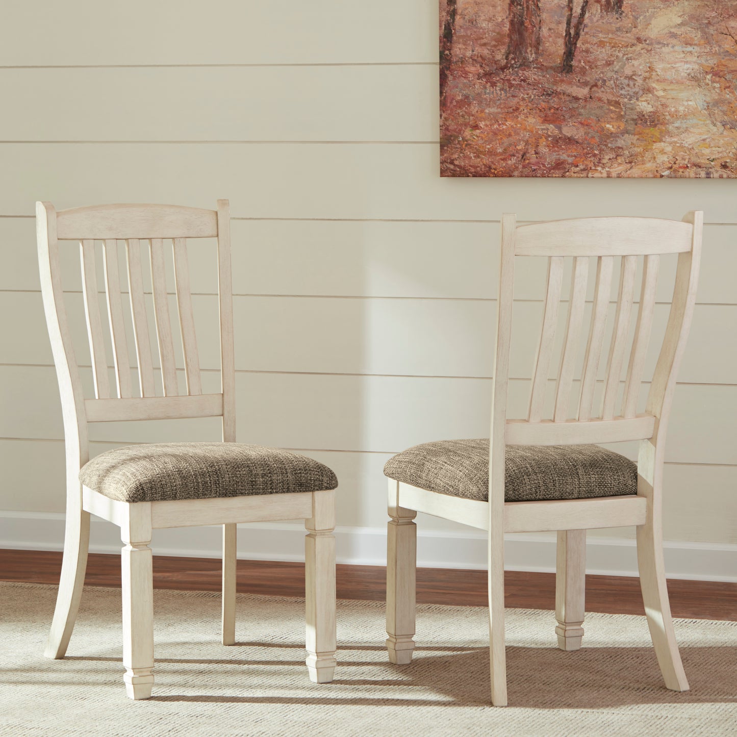 BOLANBURG DINING CHAIR - TWO-TONE