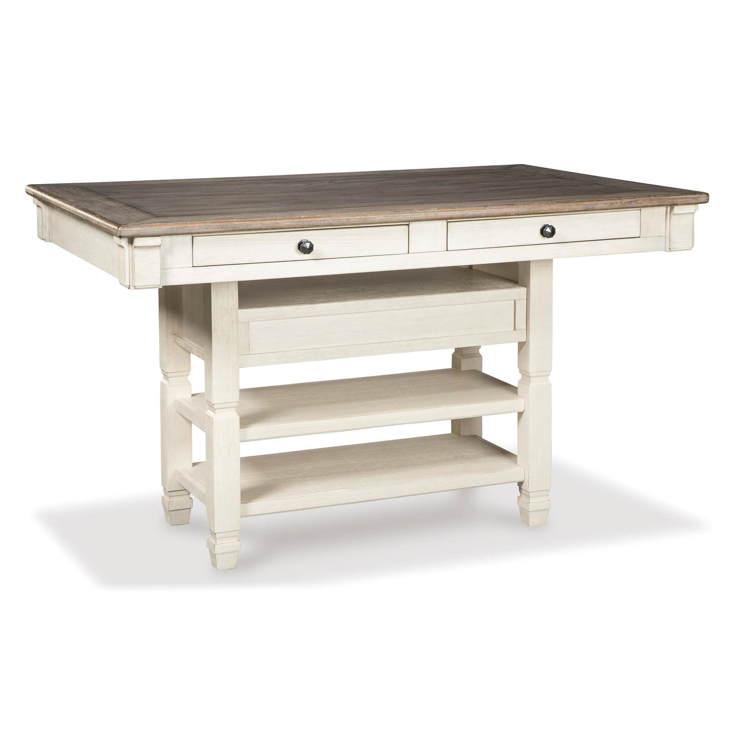 BOLANBURG COUNTER HEIGHT DINING TABLE - TWO-TONE