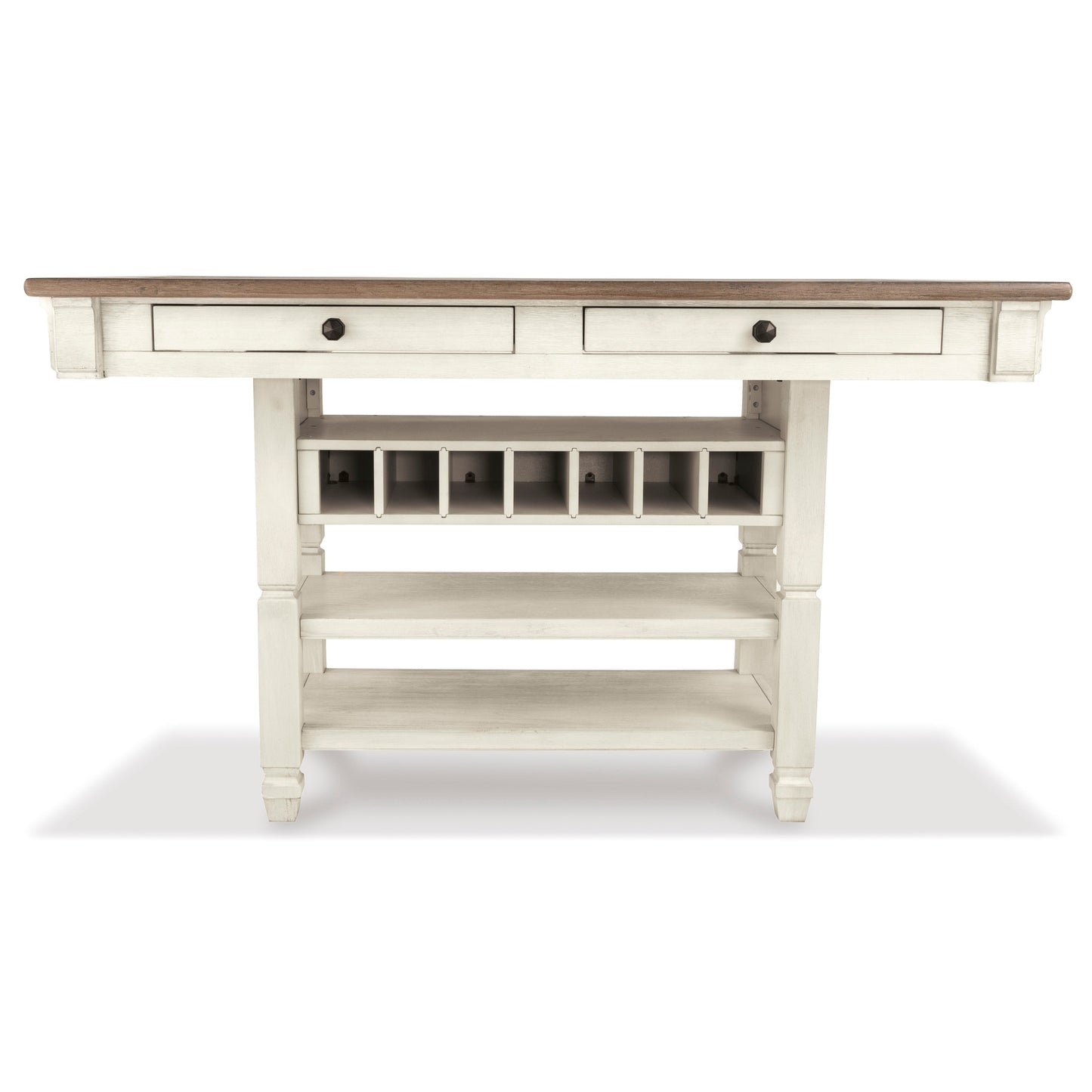 BOLANBURG COUNTER HEIGHT DINING TABLE - TWO-TONE