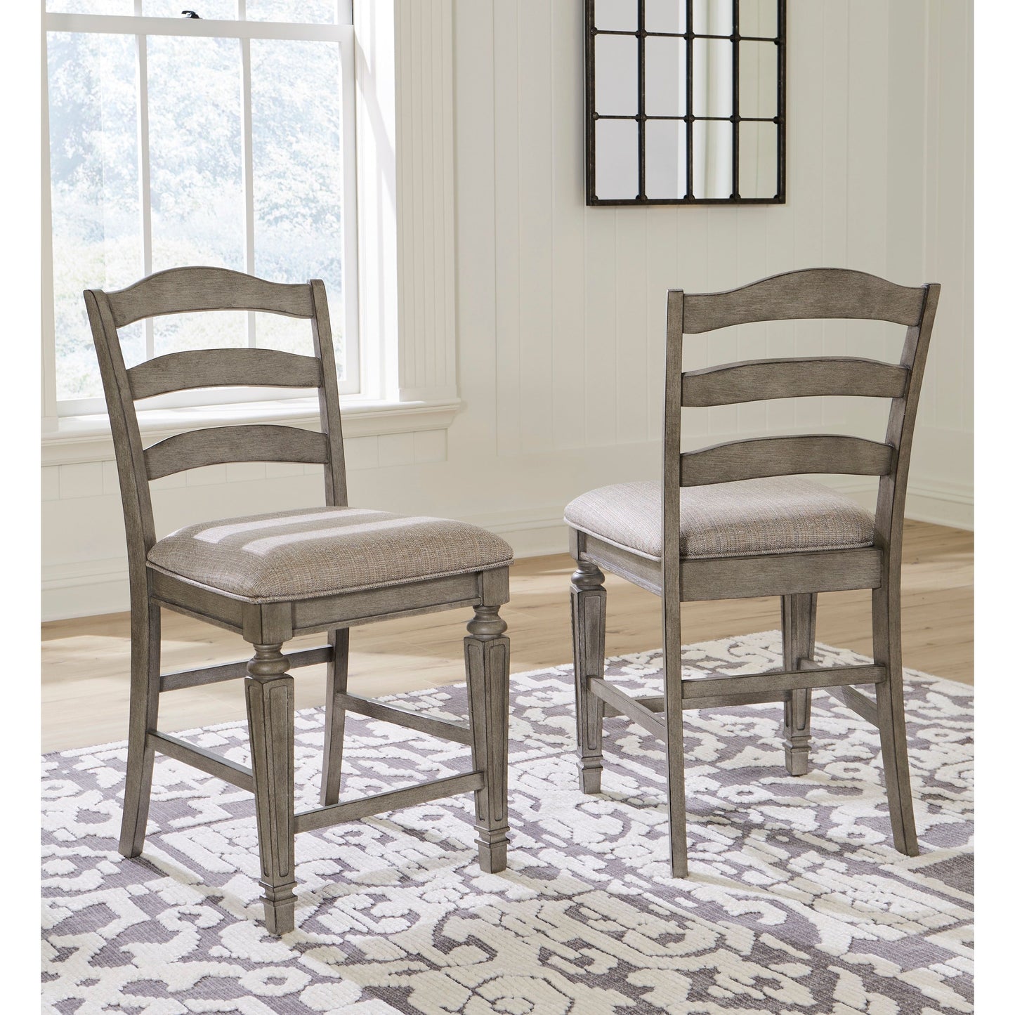 LODENBAY DINING CHAIR - ANTIQUE GRAY