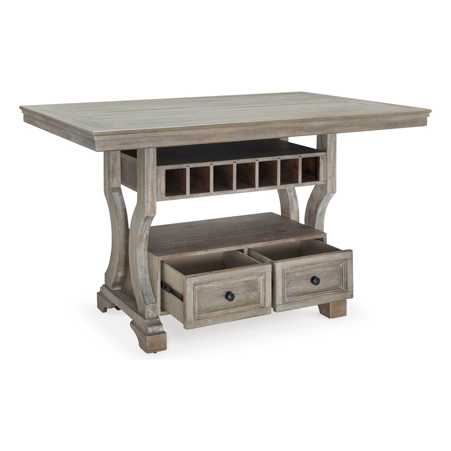 MORESHIRE COUNTER TABLE - BISQUE