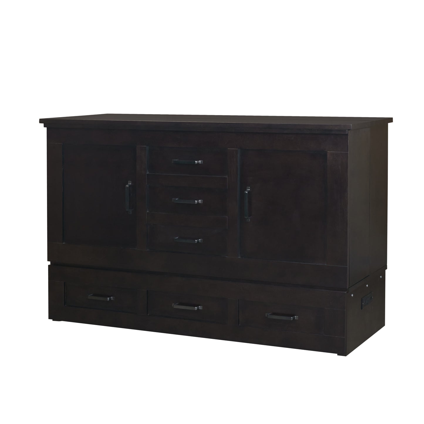 HARRISON CABINET BED - SHADOW BLACK