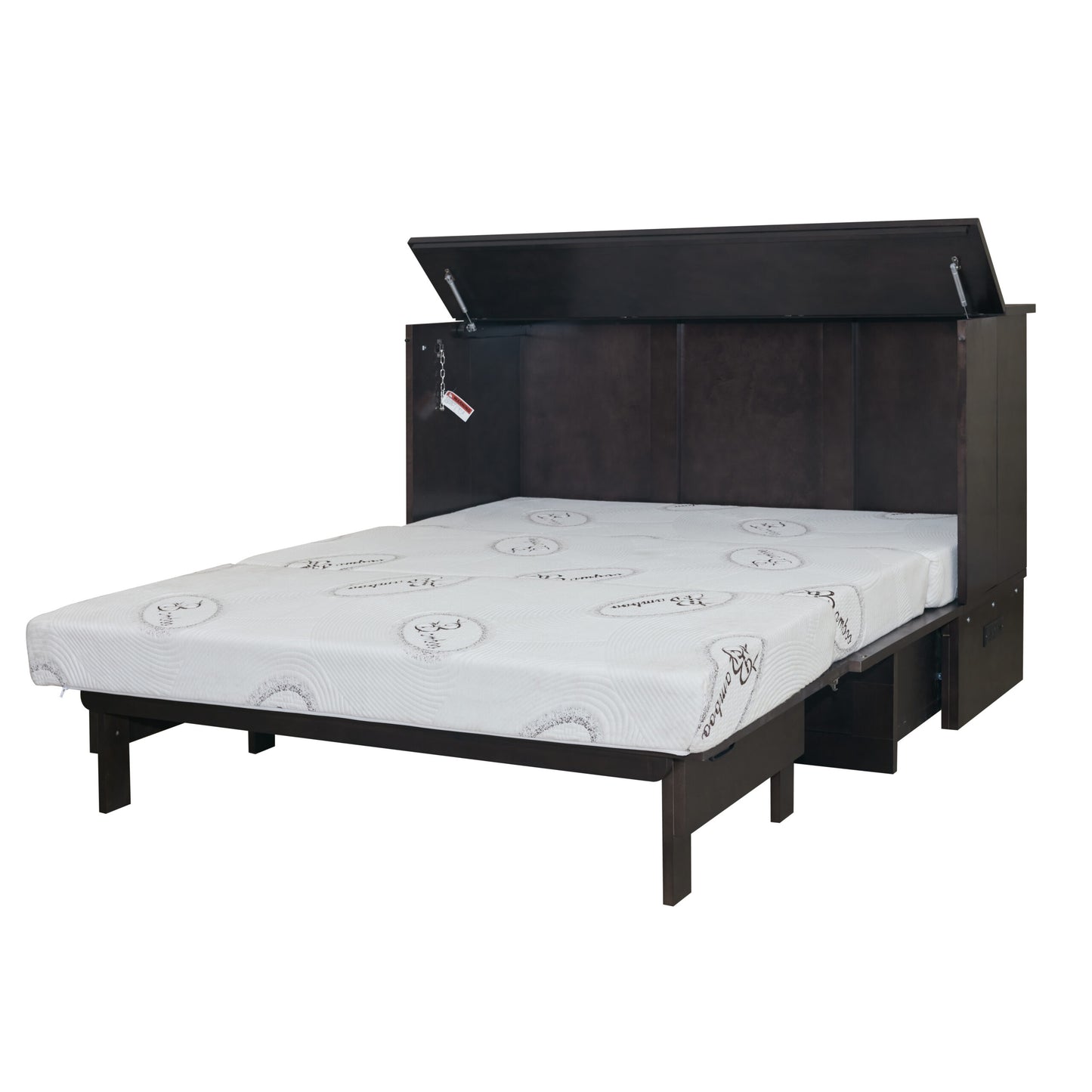 HARRISON CABINET BED - SHADOW BLACK