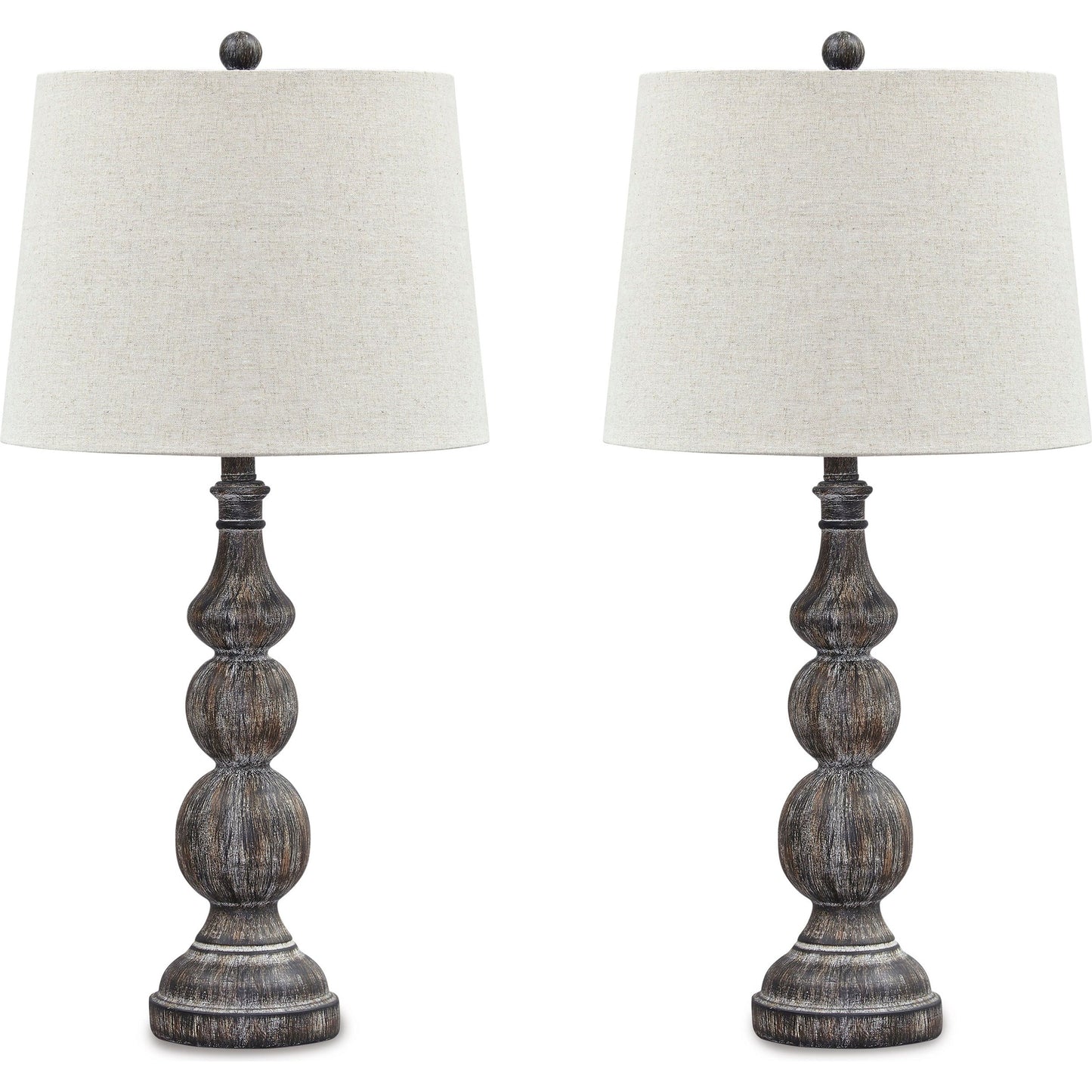 MAIR TABLE LAMP (SET OF 2) - ANTIQUE BLACK