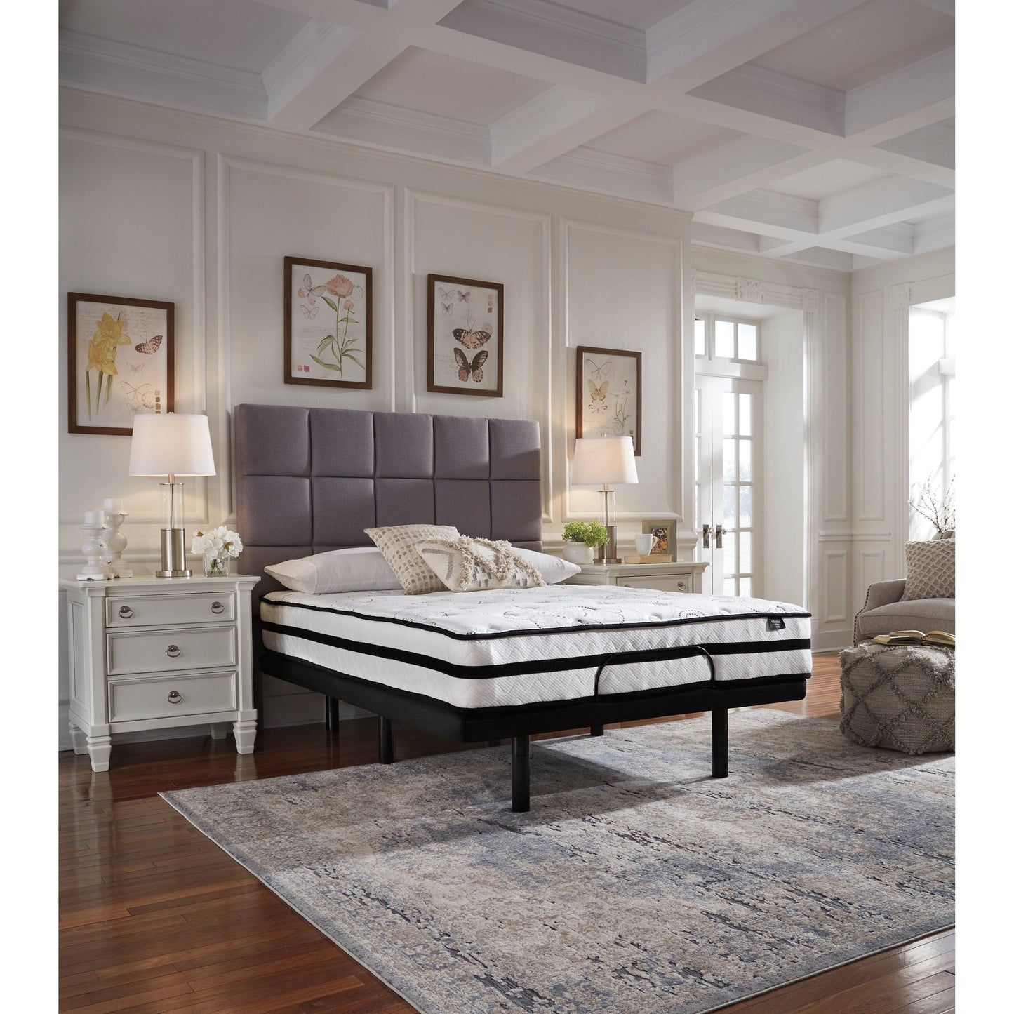ASHLEY CHIME HYBRID MATTRESS 10" - PILLOW TOP - MEDIUM
