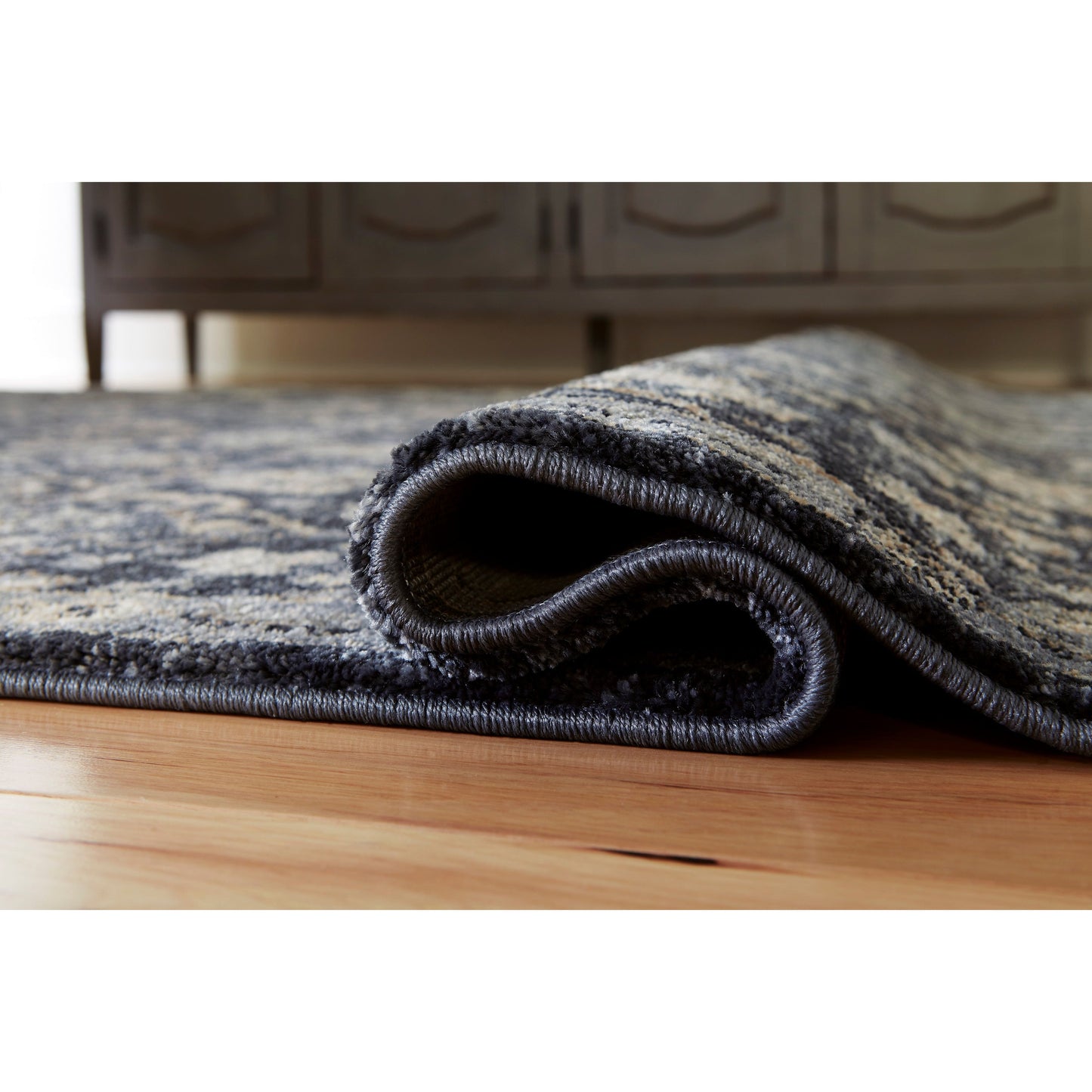 HILCOTT RUG - BLUE/CREAM/BROWN