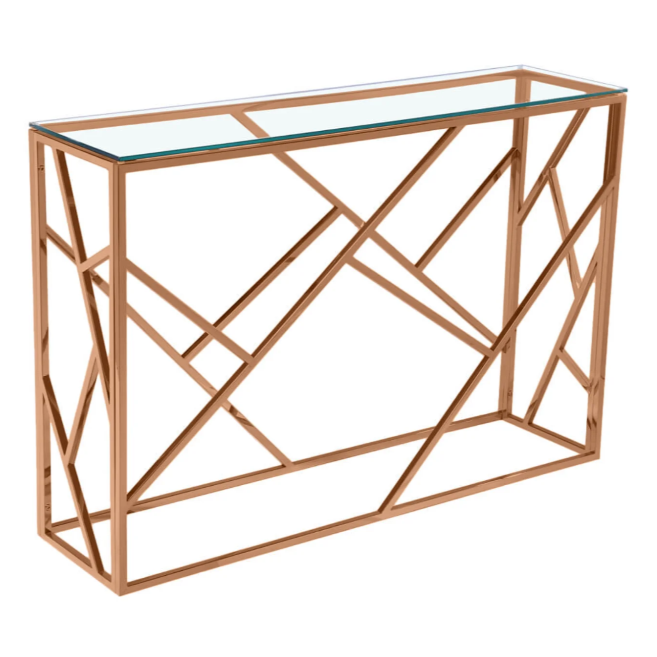 Casa Rose Gold (Pack of 3) - Coffee Table Set