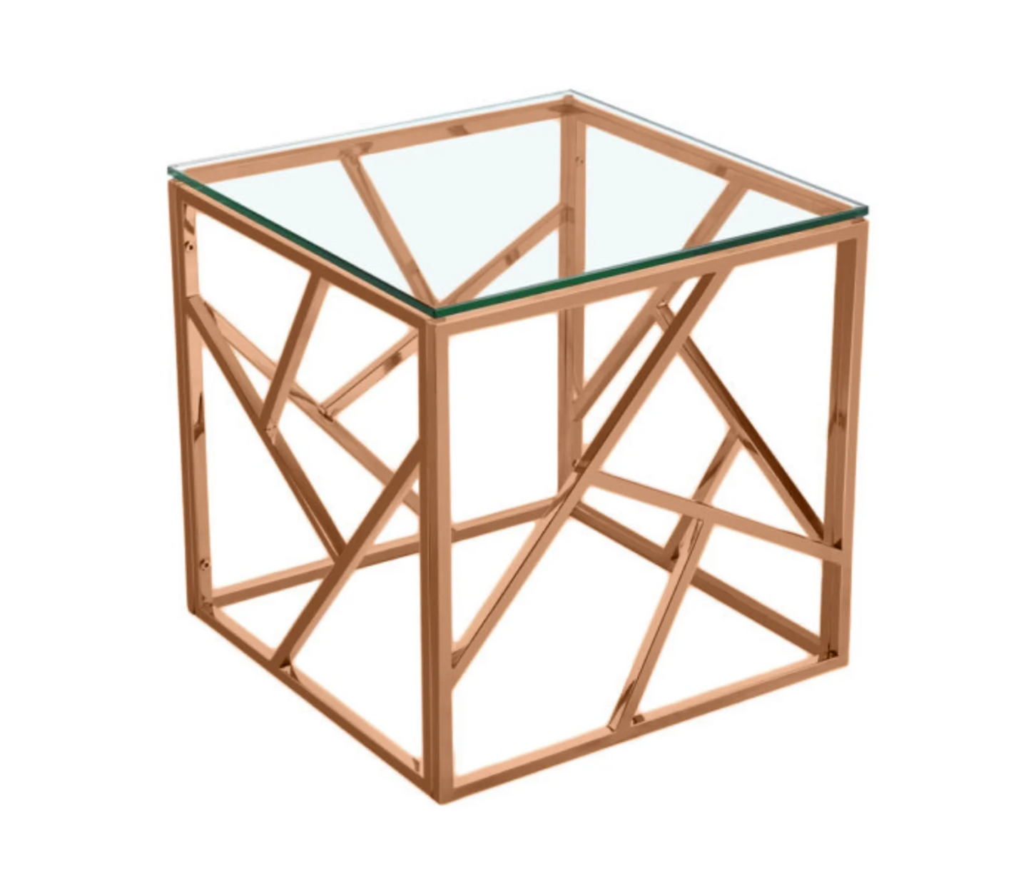 Casa Rose Gold (Pack of 3) - Coffee Table Set
