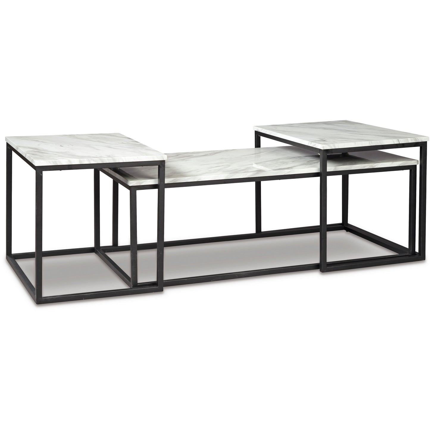 DONNESTA COFFEE TABLE SET (SET OF 3)