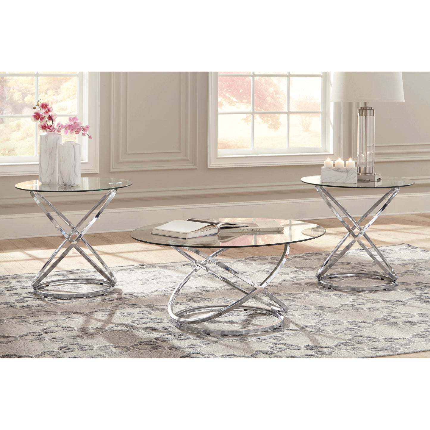 HOLLYNYX COFFEE TABLE (SET OF 3)