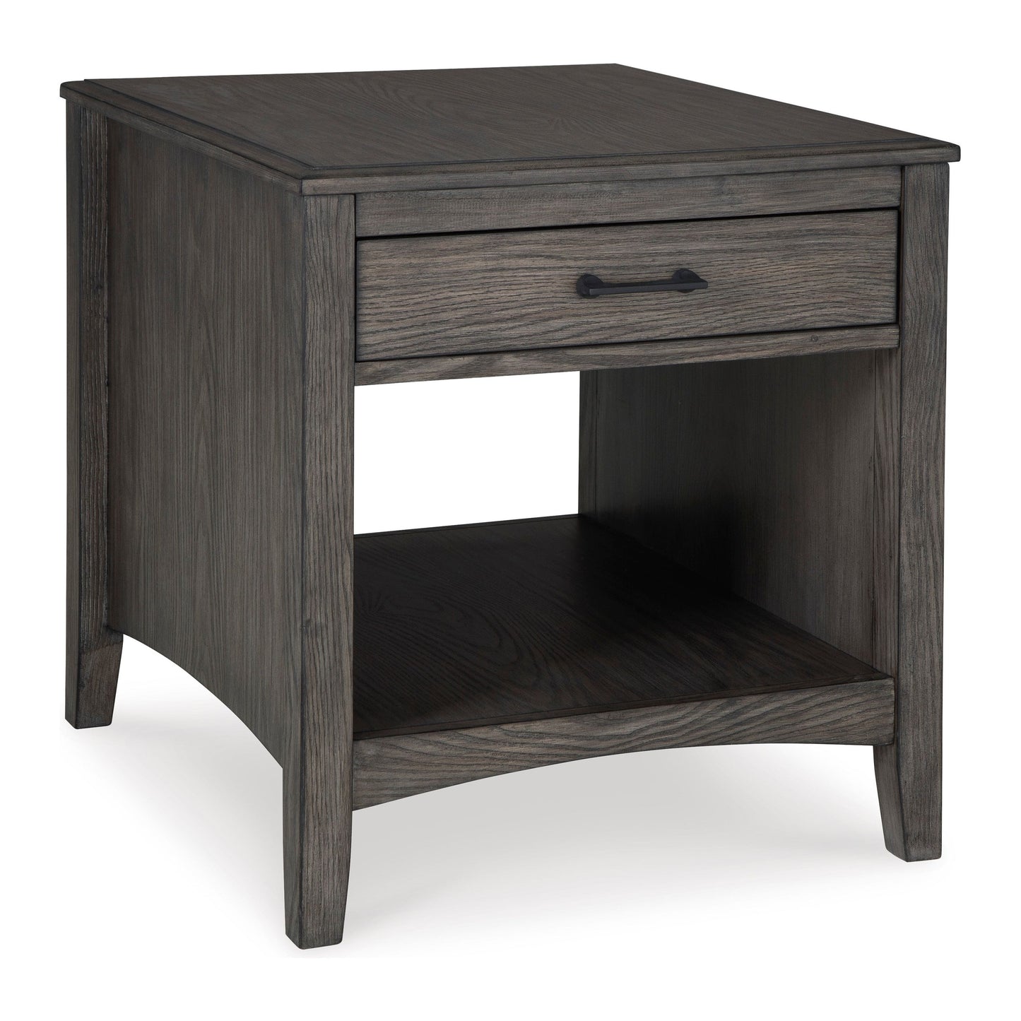 MONTILLAN END TABLE - GRAYISH BROWN