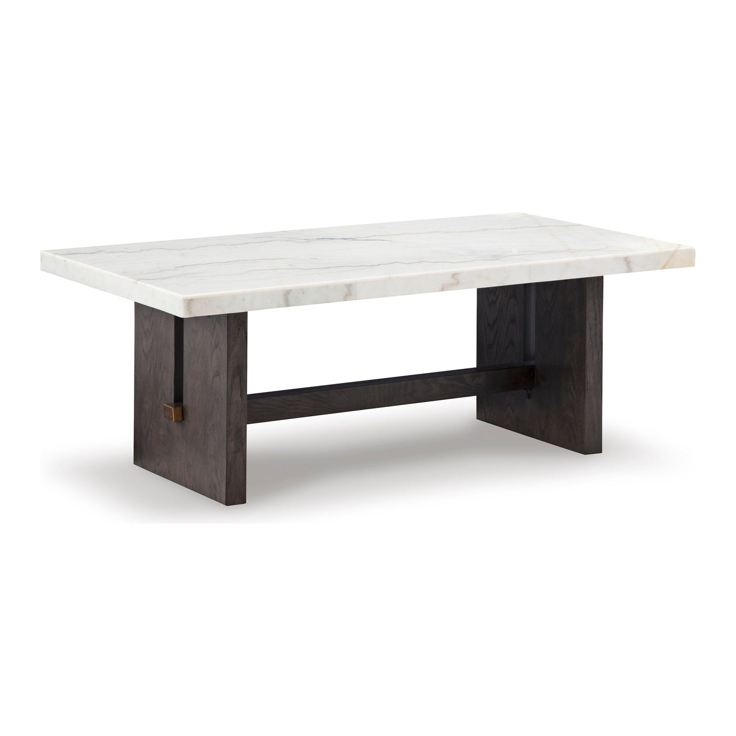 BURKHAUS COFFEE TABLE - BROWN