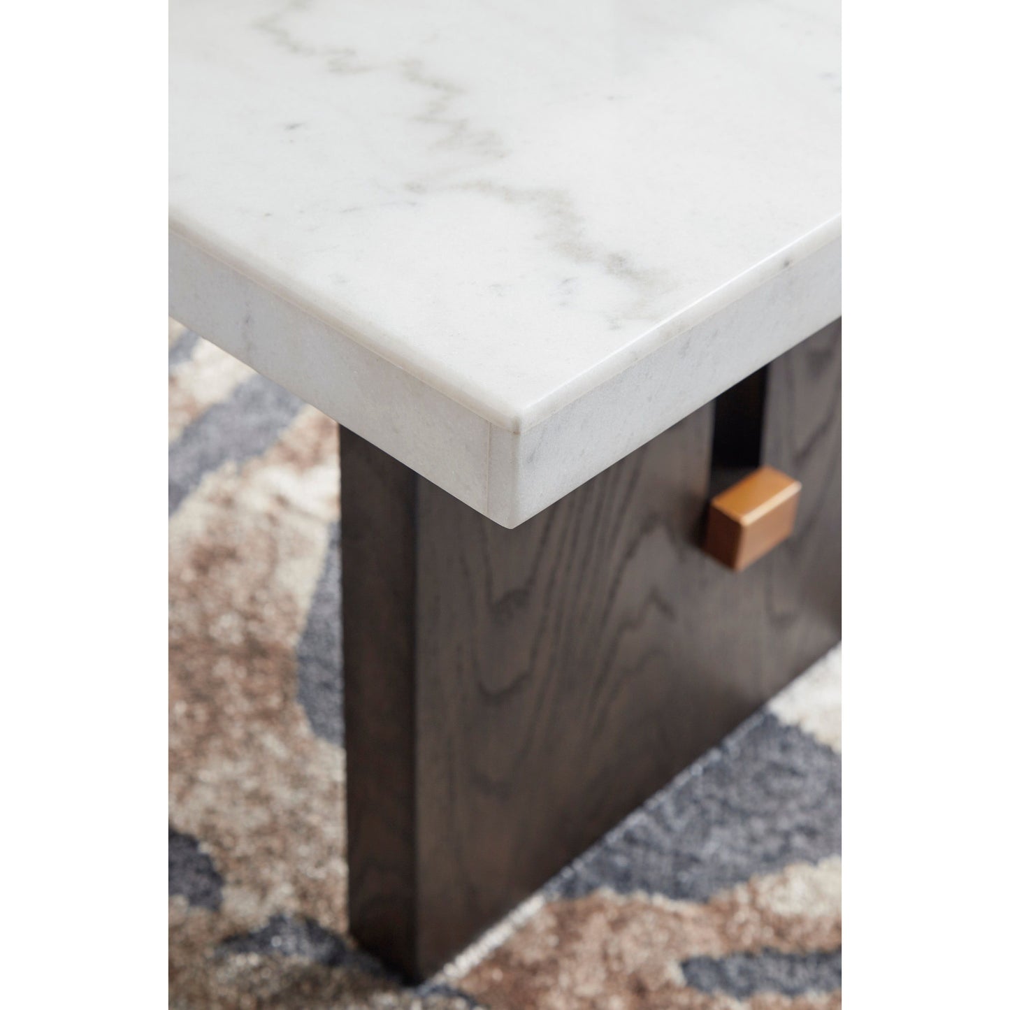 BURKHAUS COFFEE TABLE - BROWN