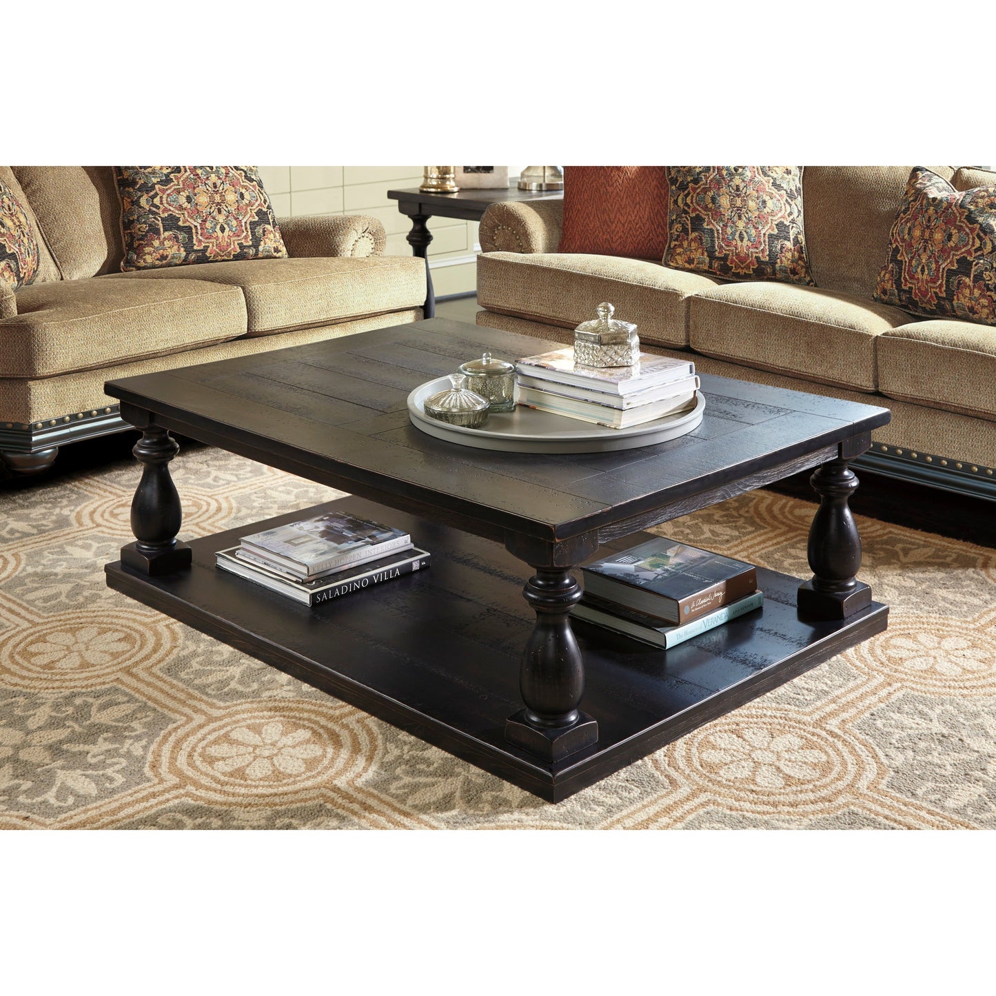 MALLACAR COFFEE TABLE - BLACK