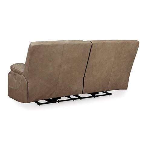 RICMEN POWER RECLINING SOFA - PUTTY