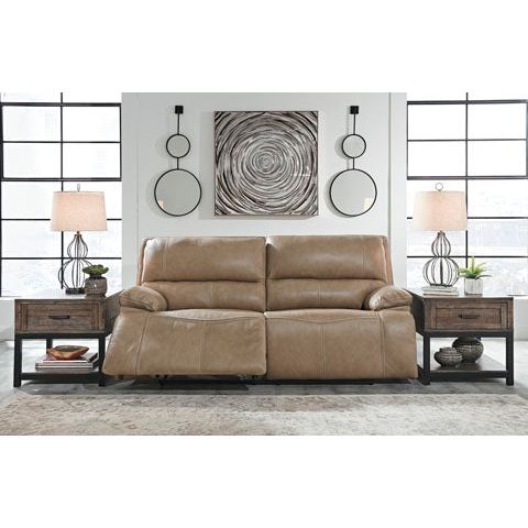 RICMEN POWER RECLINING SOFA - PUTTY