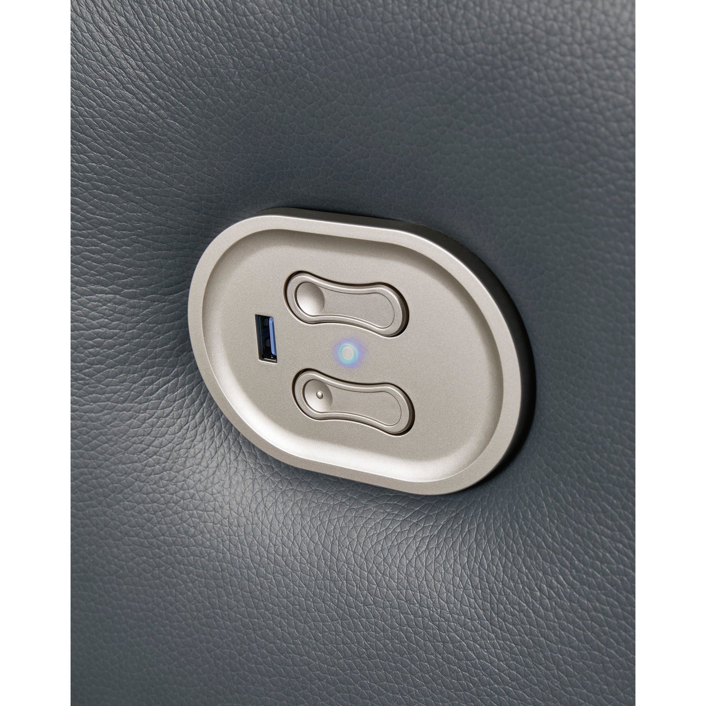 MINDANAO POWER RECLINING SOFA - STEEL