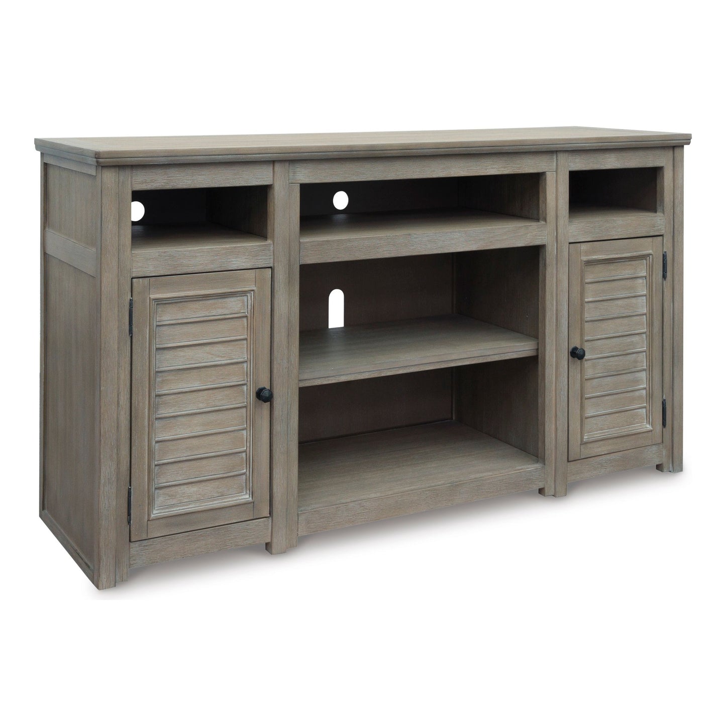 MORESHIRE 72" TV STAND - BISQUE