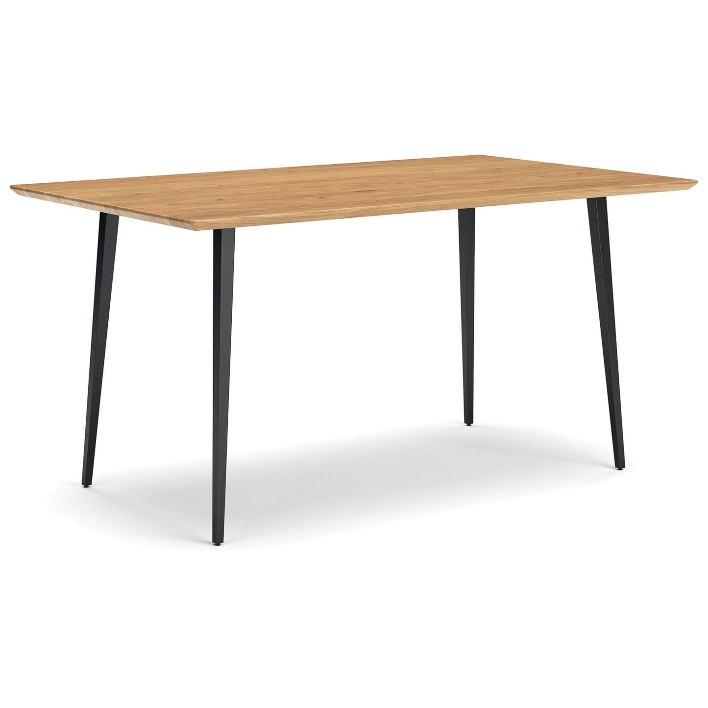 Gretlynn - Rectangular Dining Room Table - Black / Natural