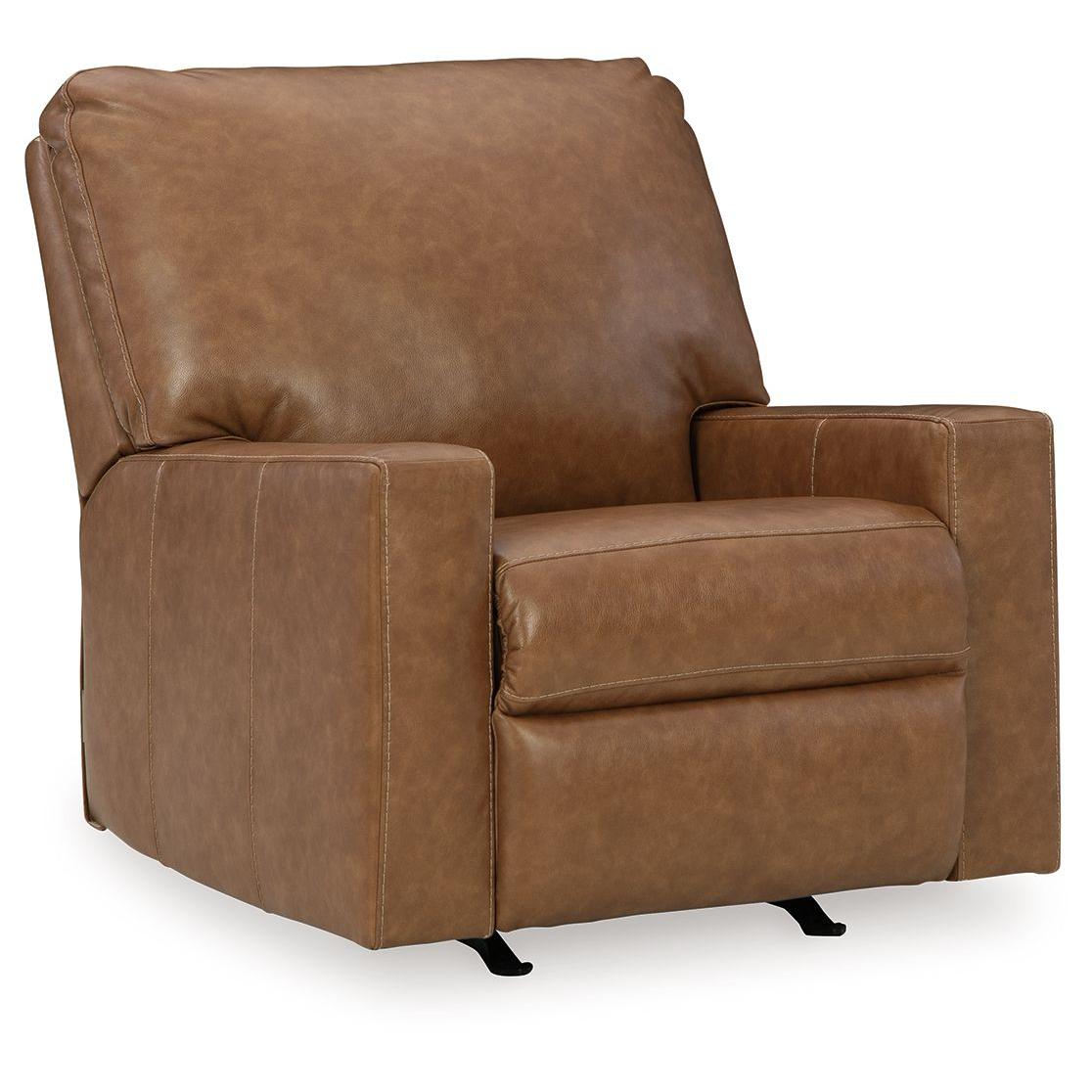 Bolsena - Caramel - Rocker Recliner - Leather Match