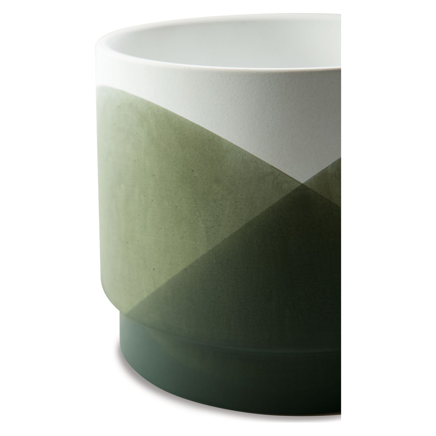Ardenridge - Green / White - Planter Set (Set of 2)