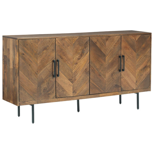 Prattville - Brown - Accent Cabinet