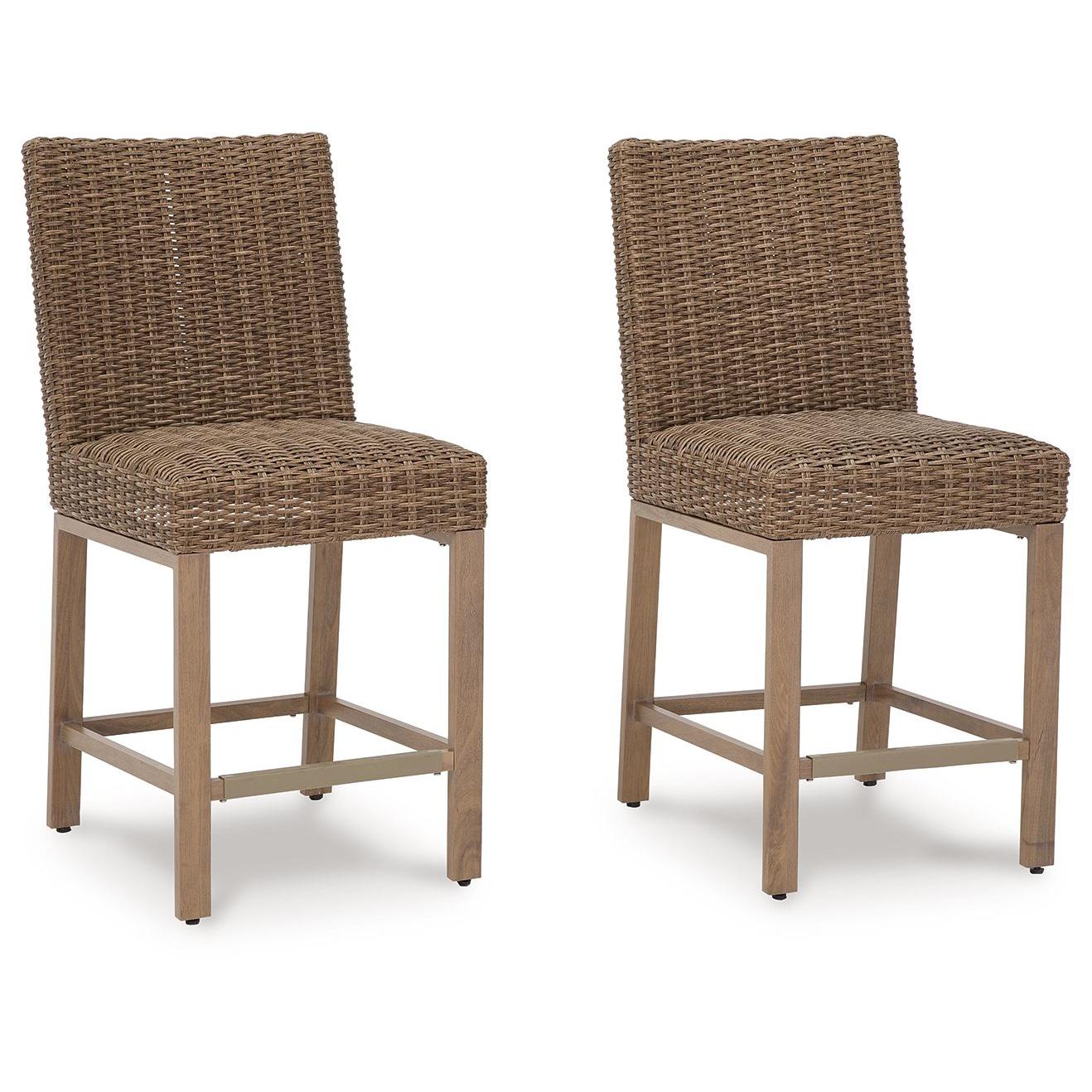Walton Bridge - Driftwood - Barstool (Set of 2)