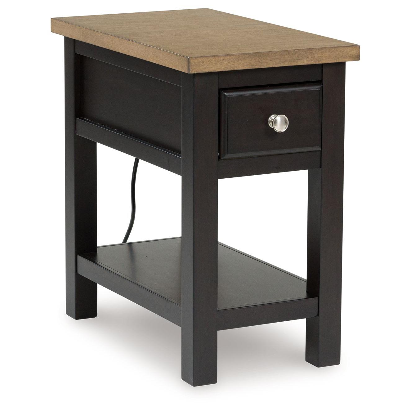 Drazmine - Brown - Chair Side End Table