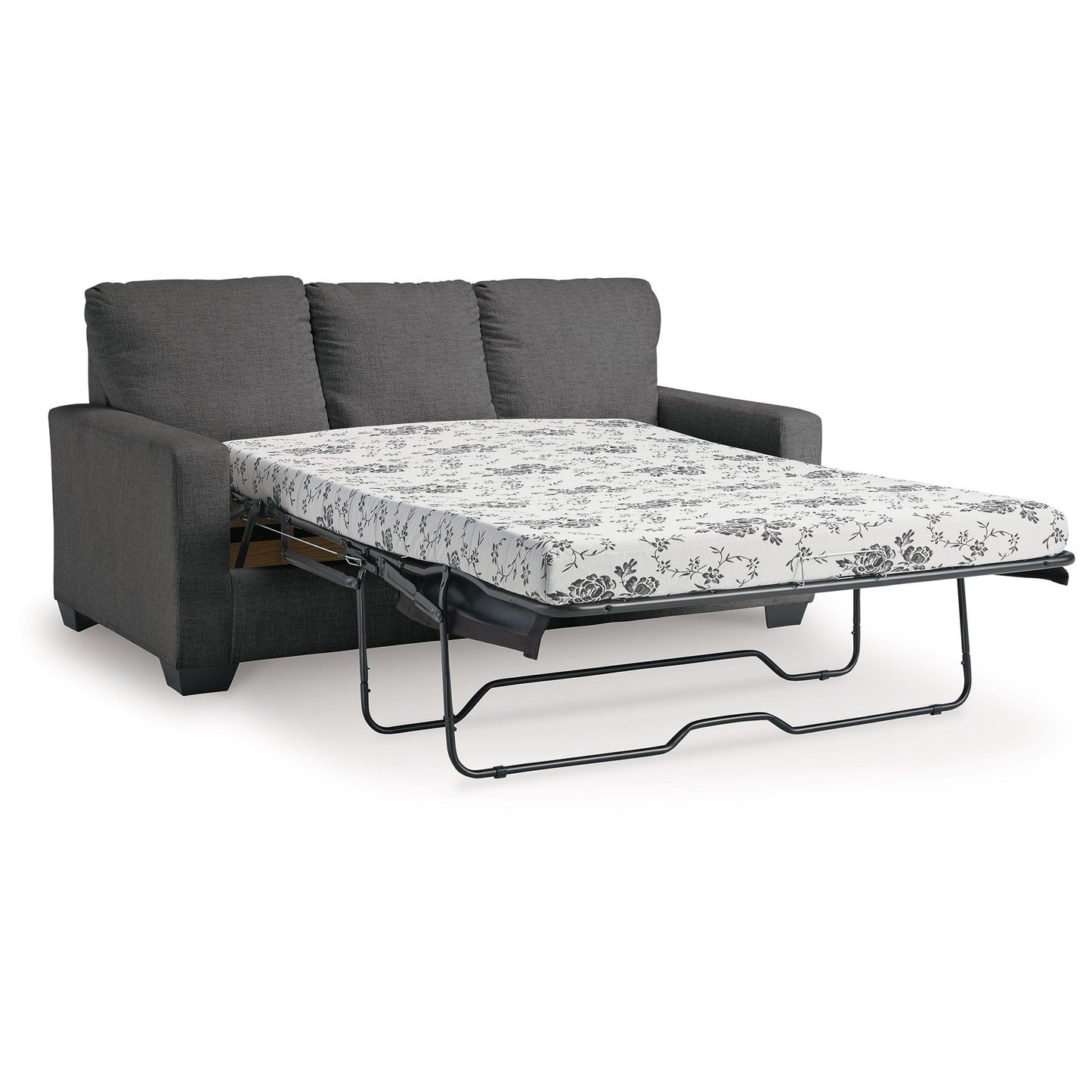 Rannis - Pewter - Full Sofa Sleeper - Fabric